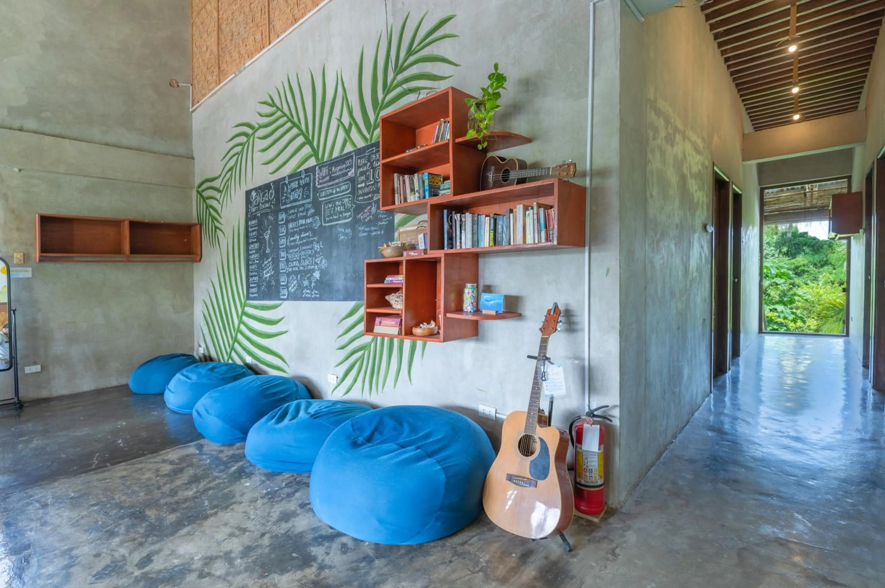 Library in Sinag Hostel