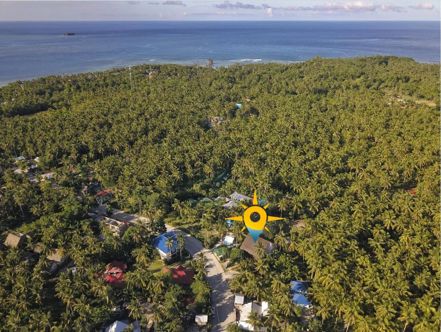 Bird's eye view in Sinag Hostel