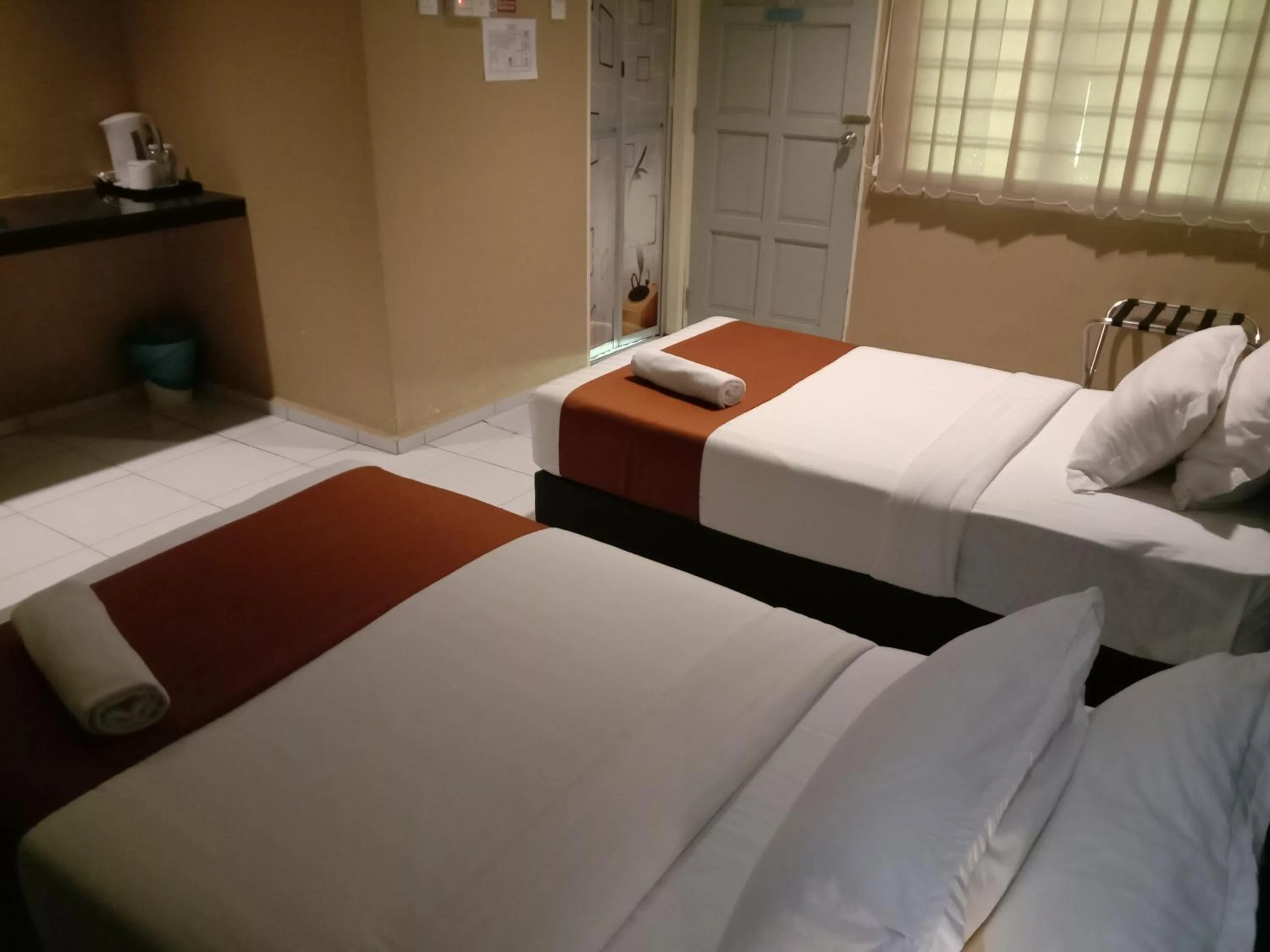 Bed in NDE Hotel