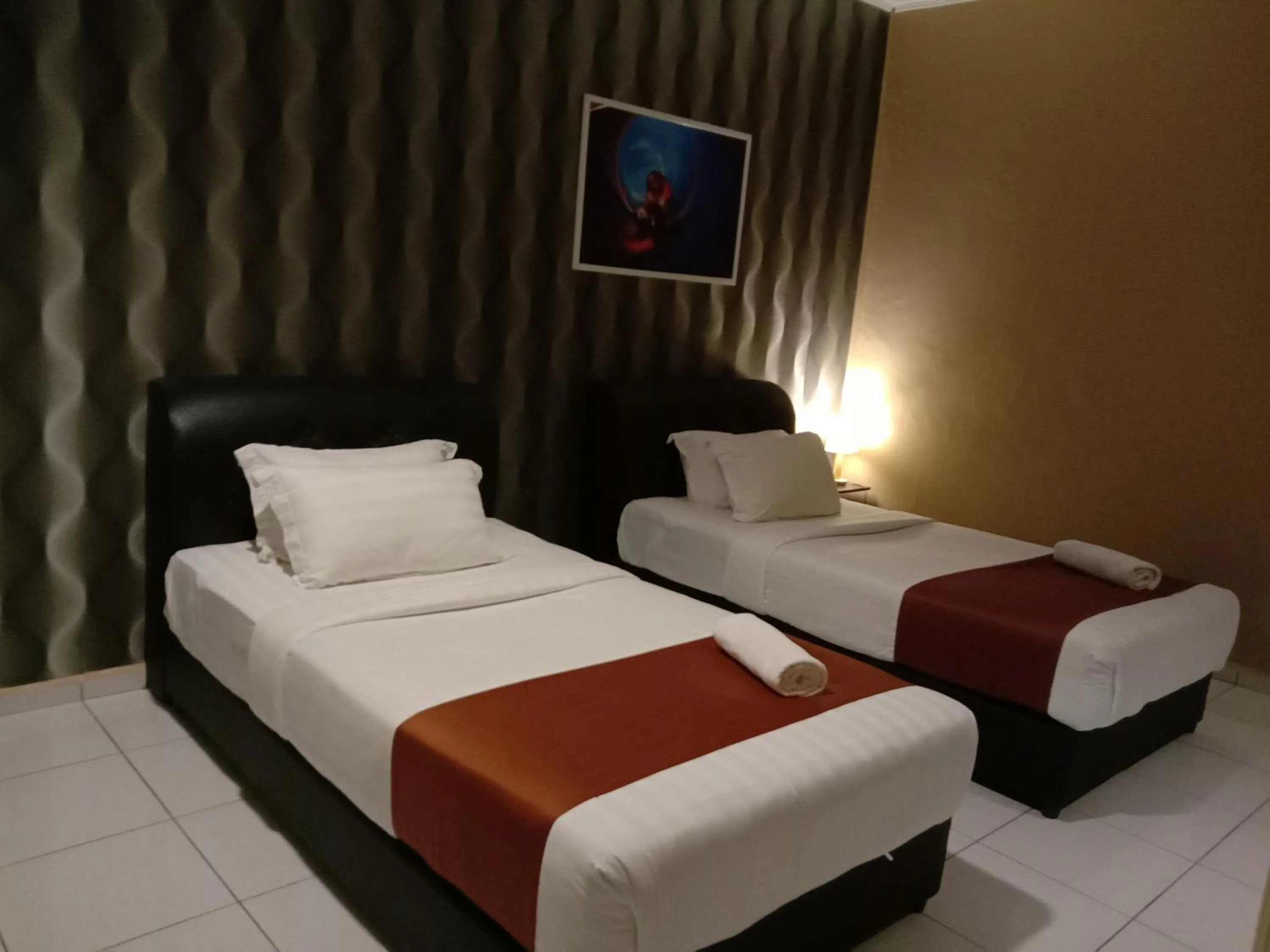 Bed in NDE Hotel