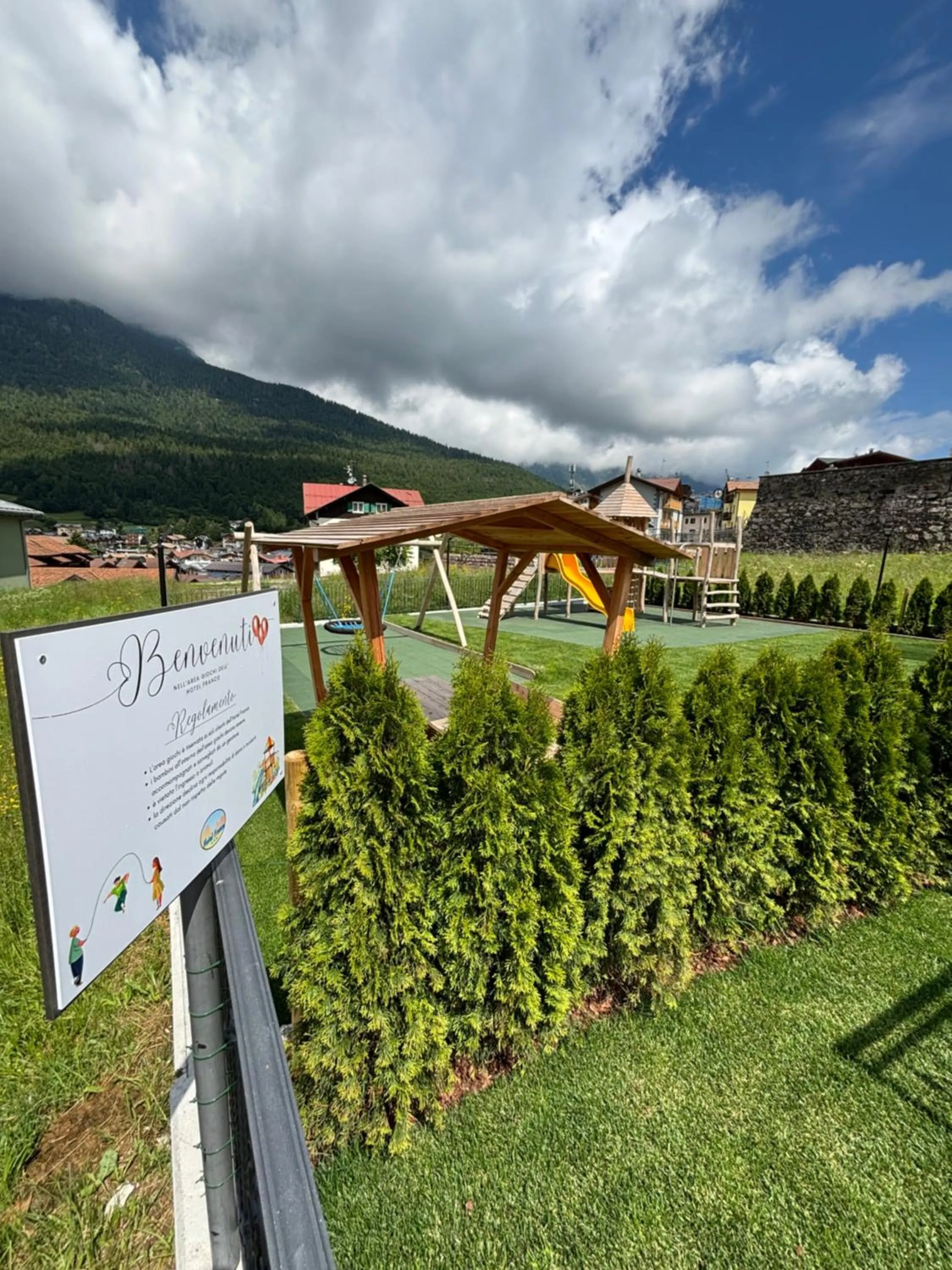 Children play ground in Hotel Franco