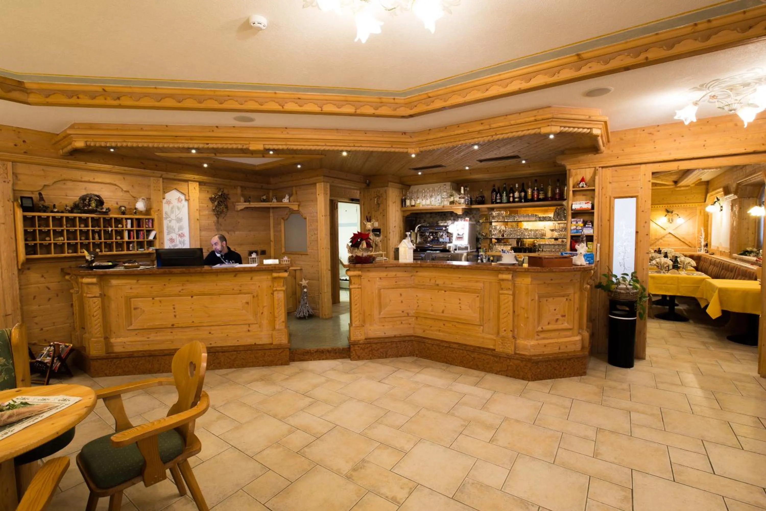 Lounge or bar in Hotel Franco