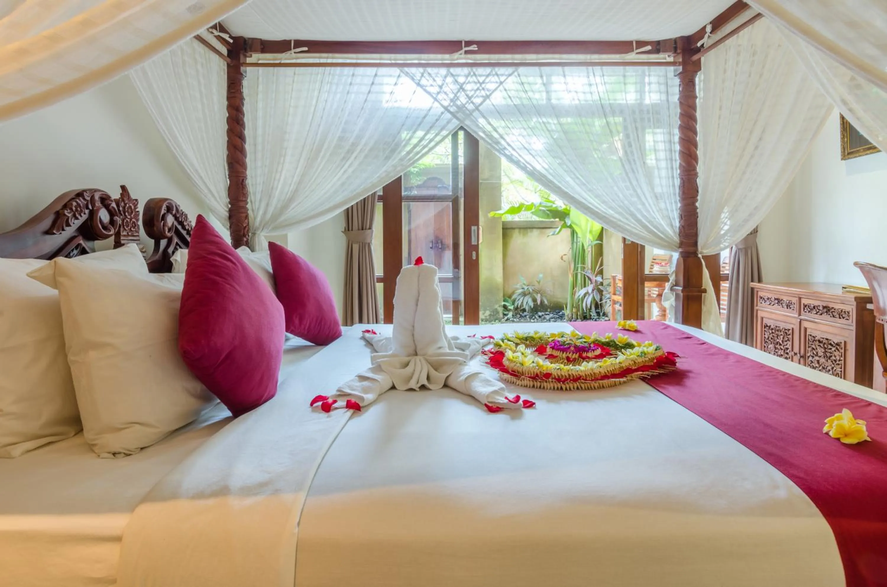 Bedroom, Bed in Chili Ubud Cottage