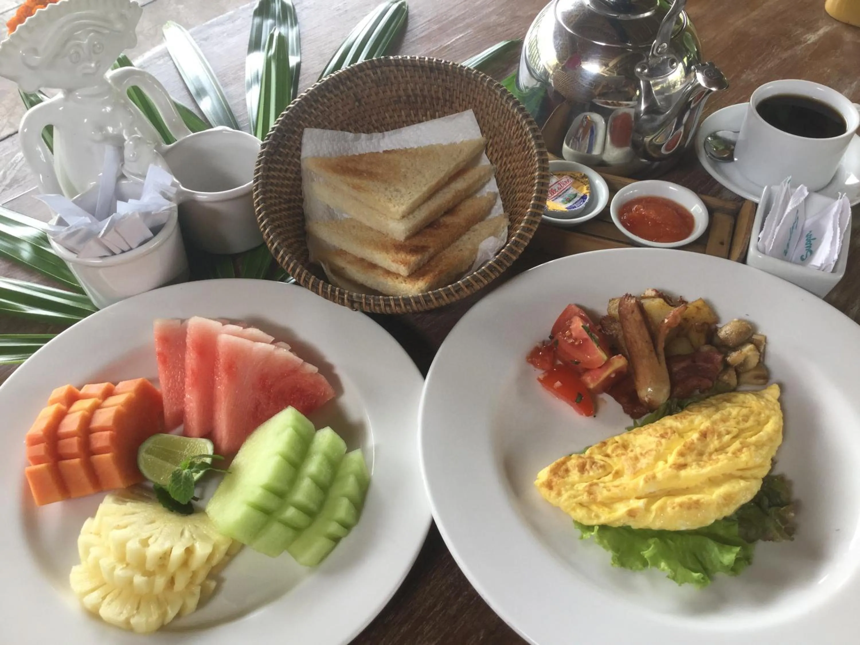 Breakfast in Chili Ubud Cottage