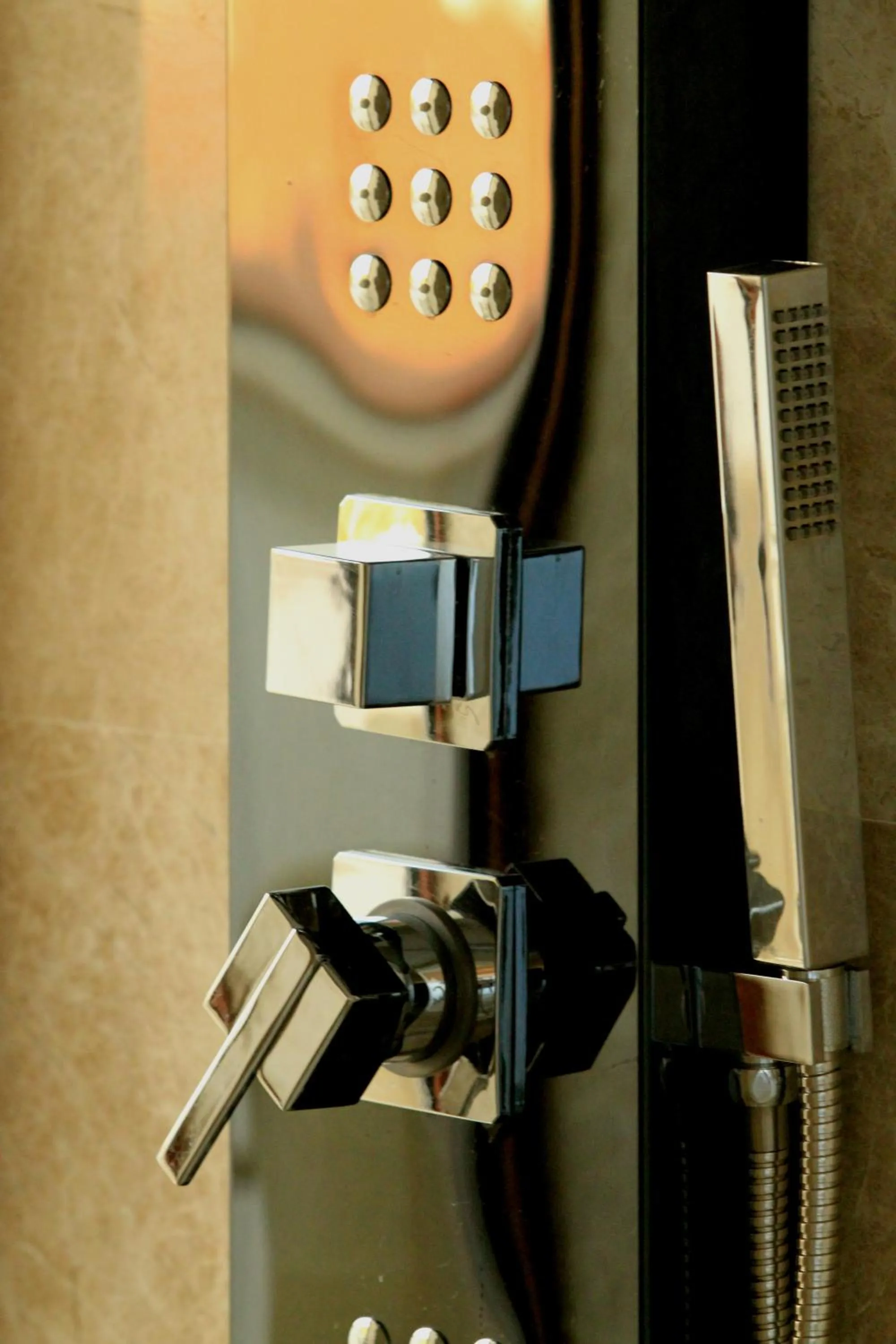 Decorative detail in Mervehan Residence