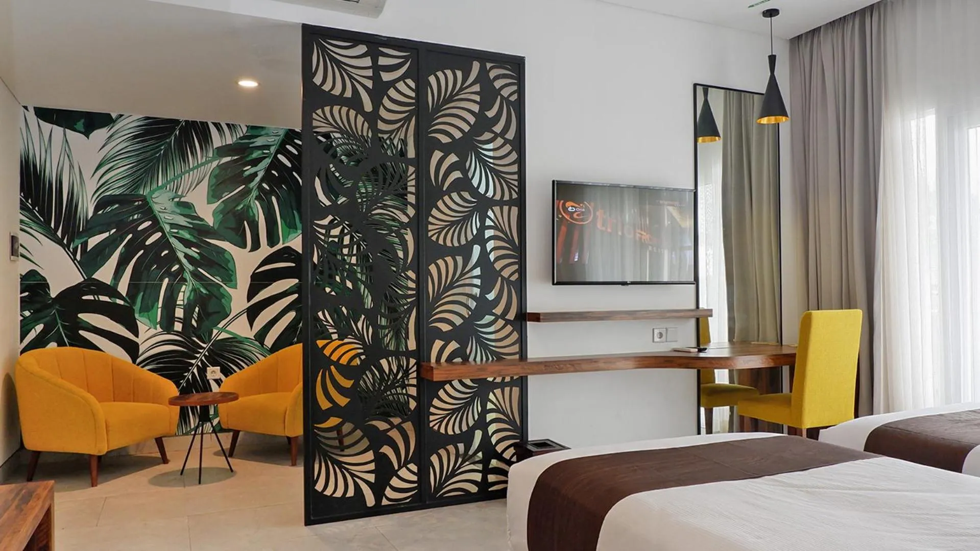 Bed in Front One Resort Magelang