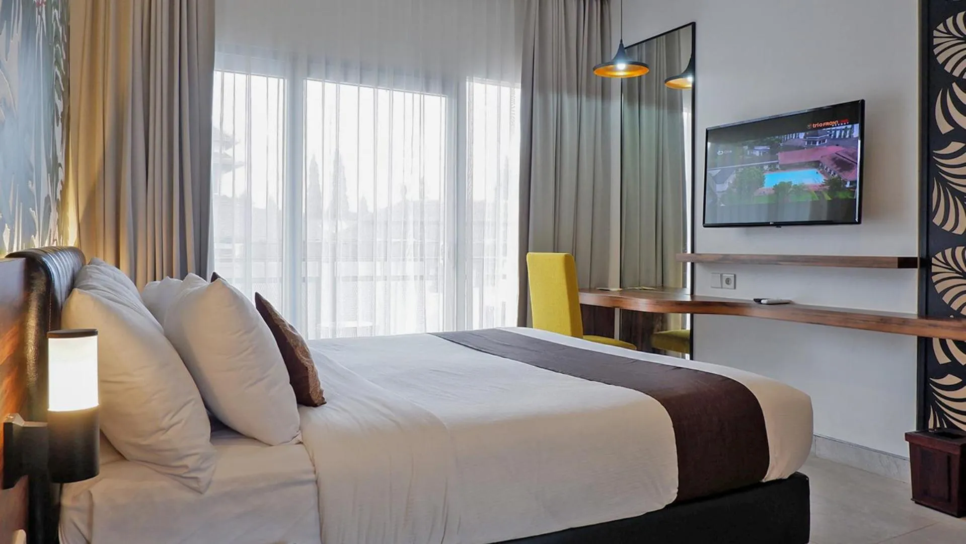 Bed in Front One Resort Magelang