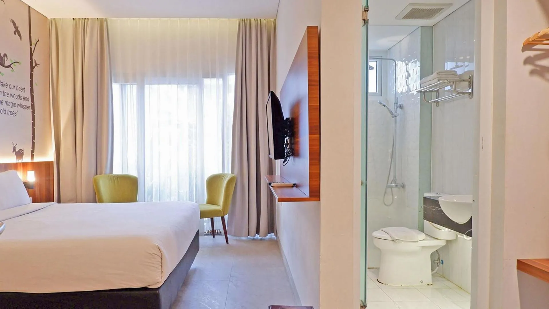 Bed in Front One Resort Magelang