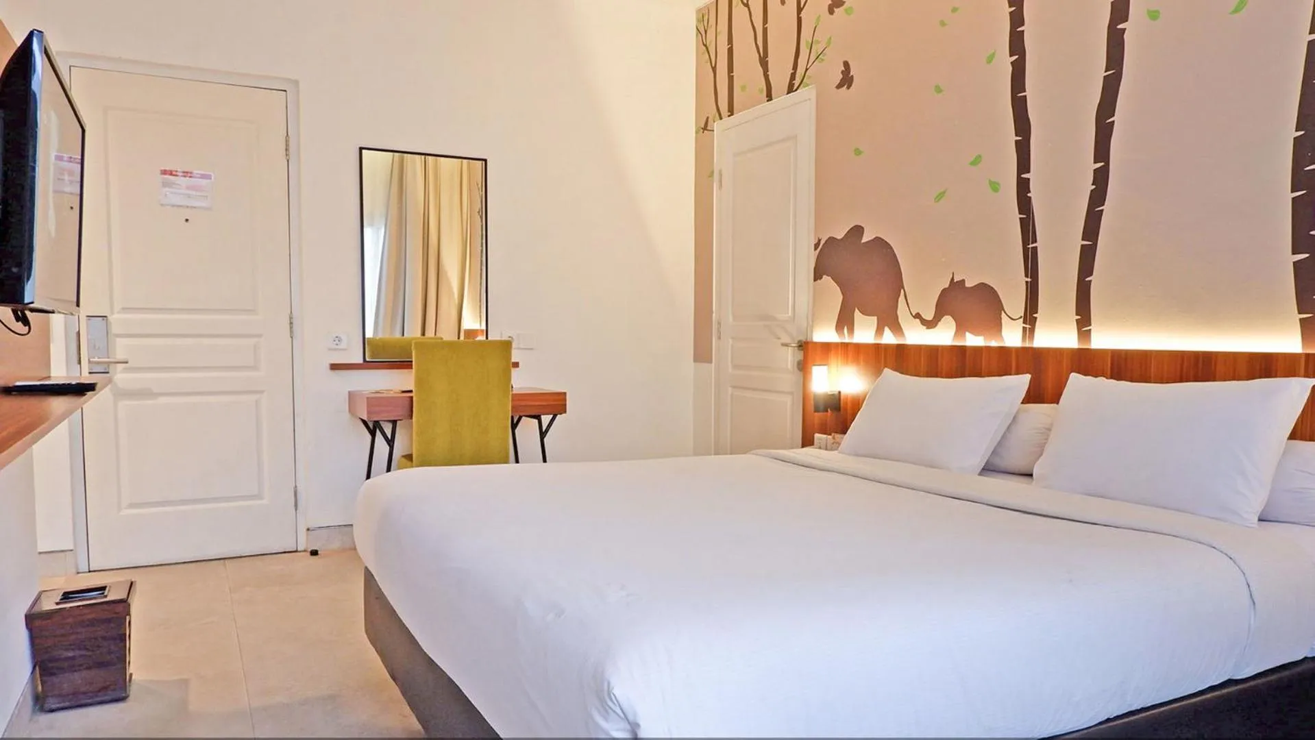 Bed in Front One Resort Magelang