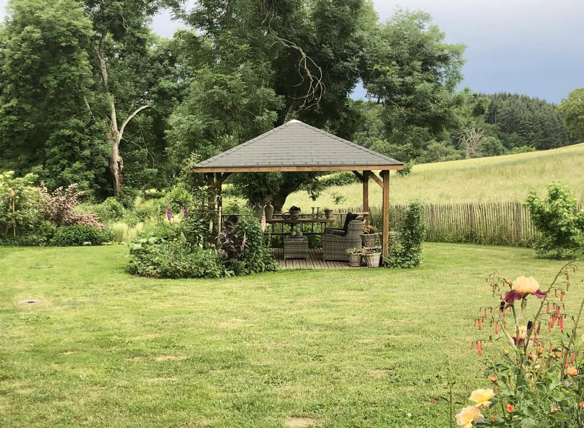 Garden in Le Cuisinier en Combraille