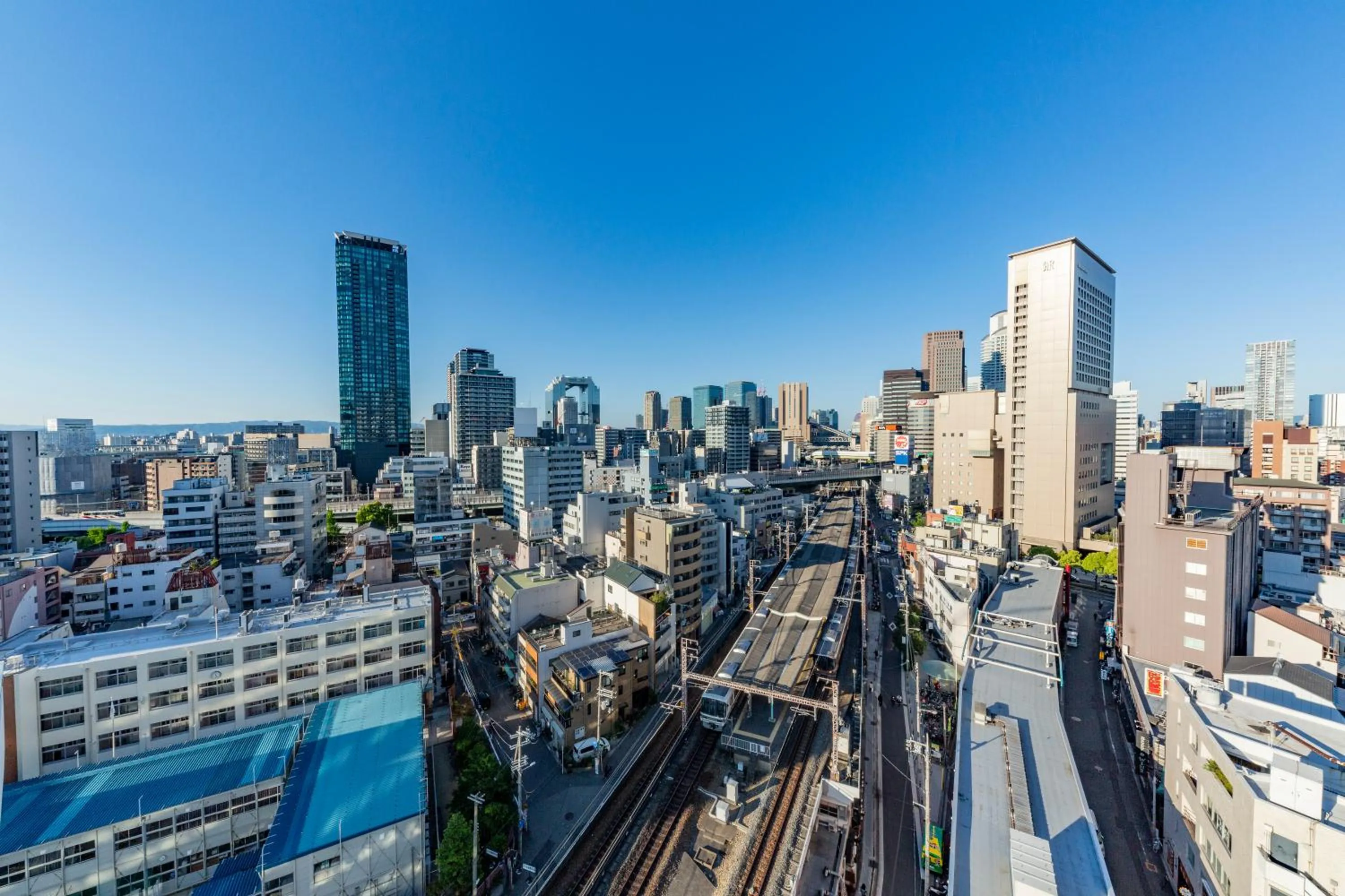 City view in Hotel Hanshin Annex Osaka