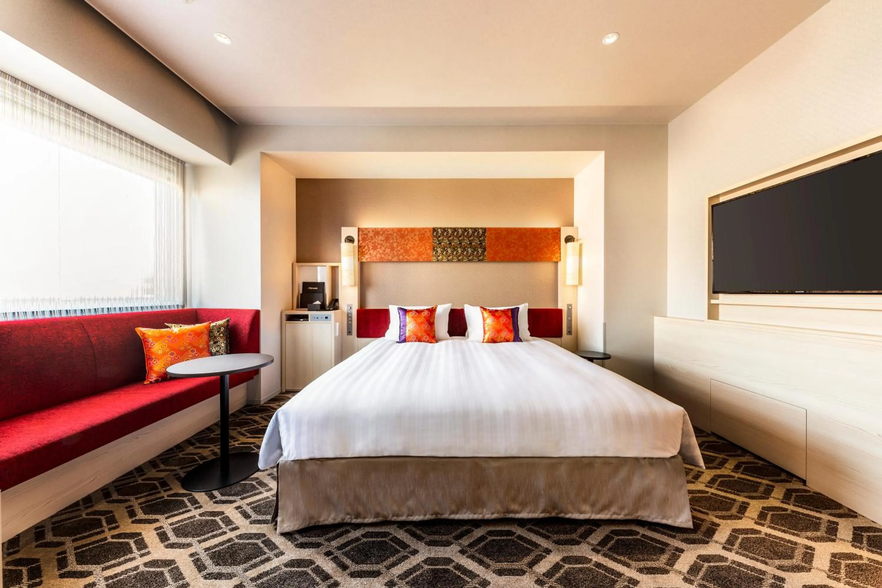 Bed in Hotel Hanshin Annex Osaka