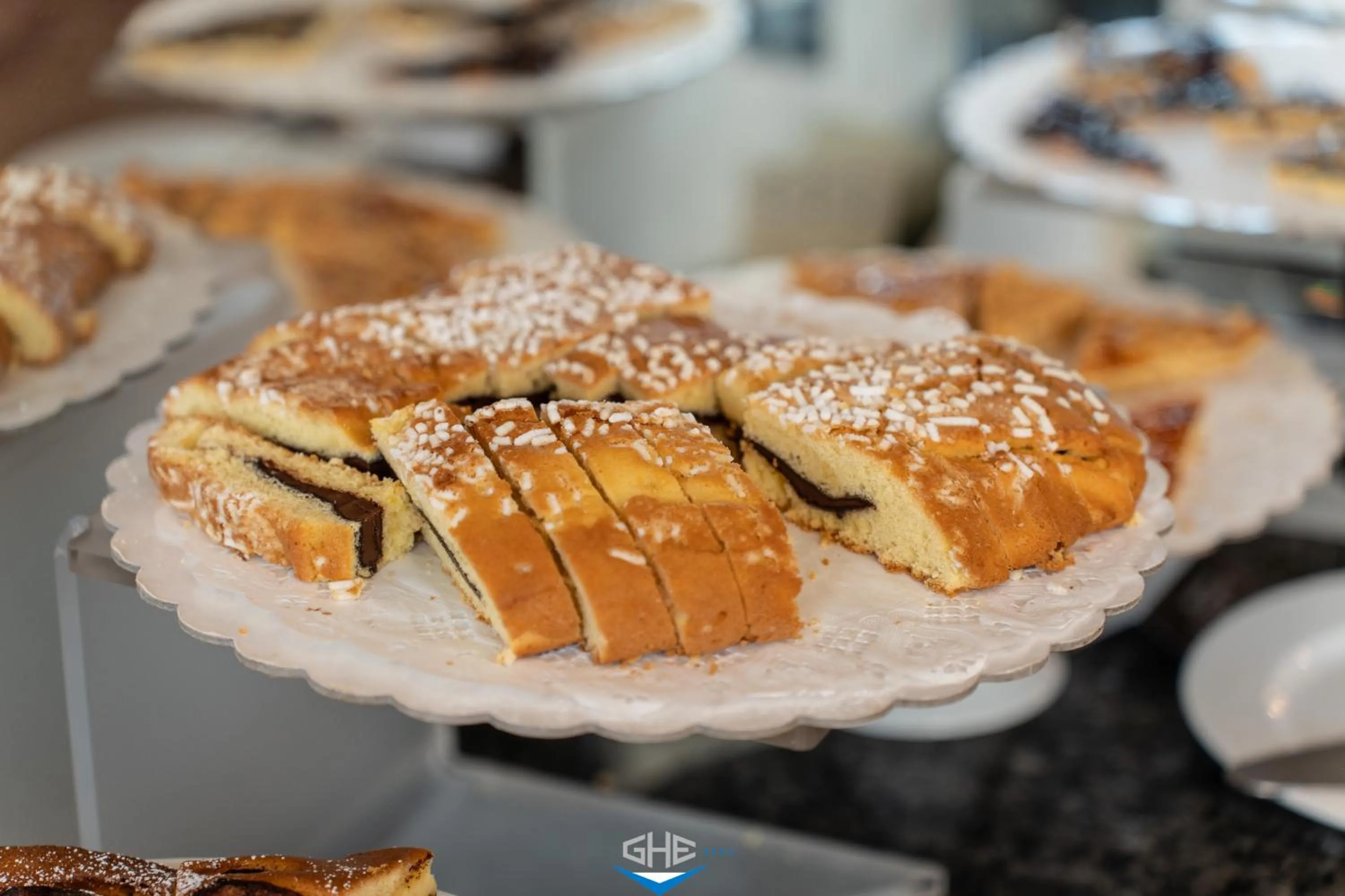 Buffet breakfast in Grand Hotel Excelsior