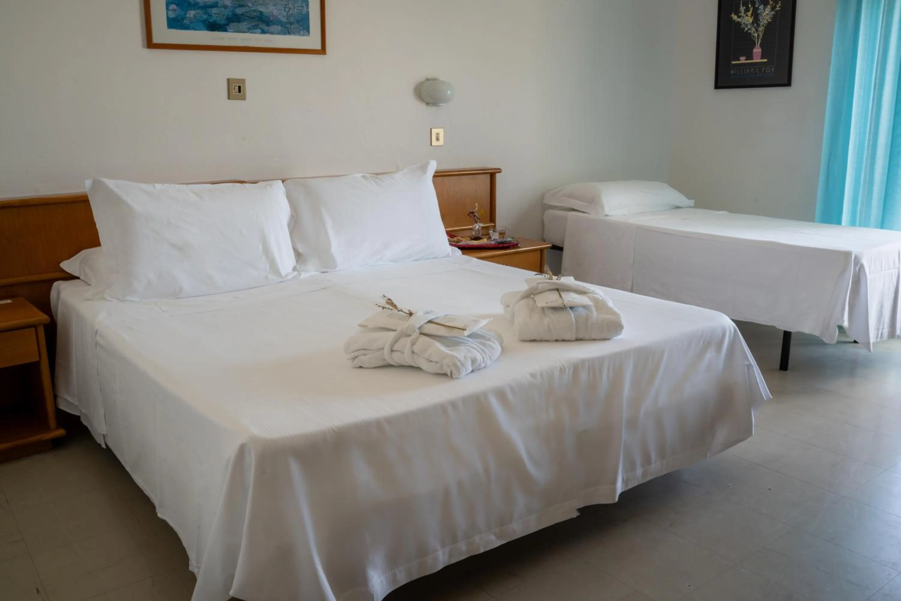 Bed in Grand Hotel Excelsior