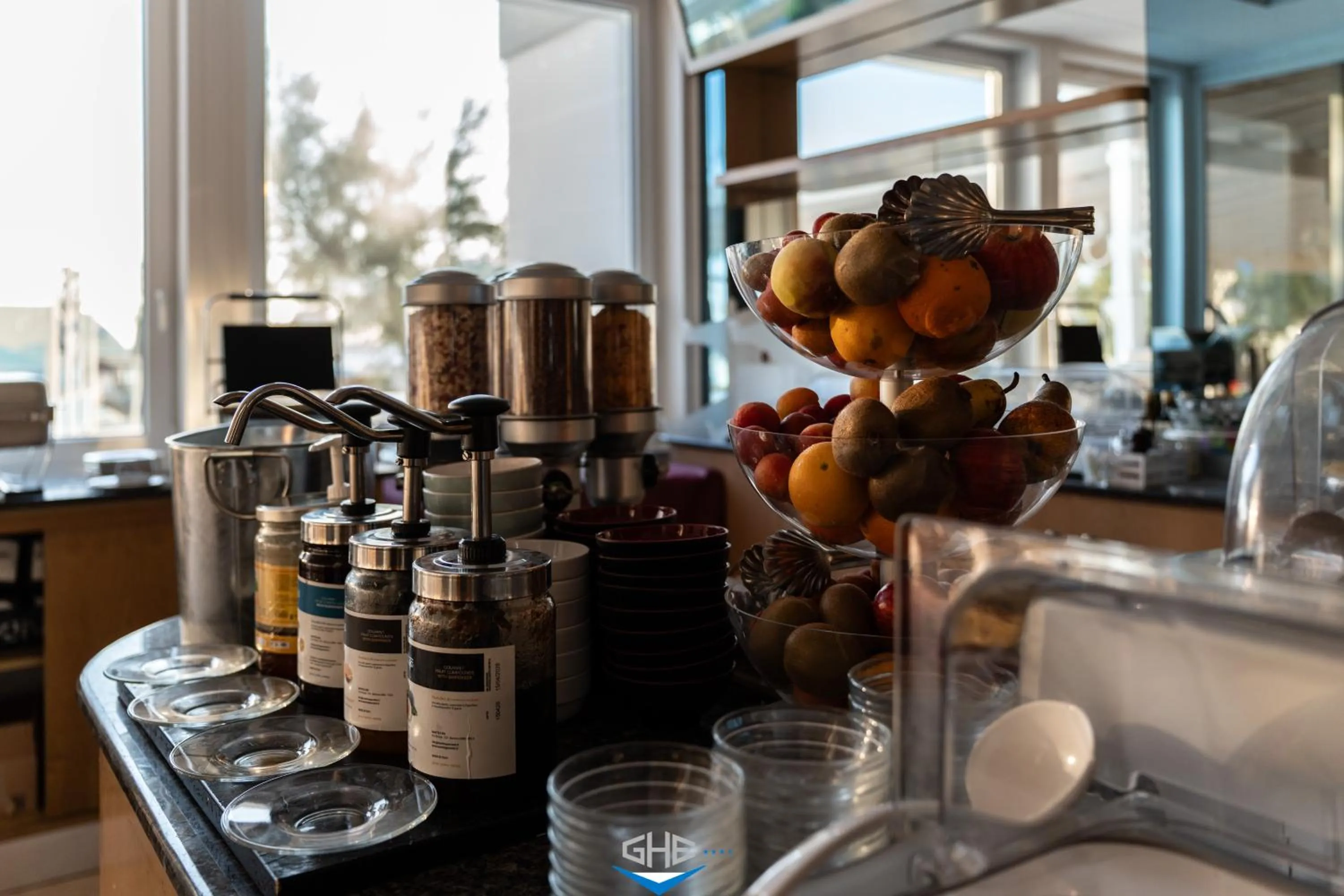 Buffet breakfast in Grand Hotel Excelsior