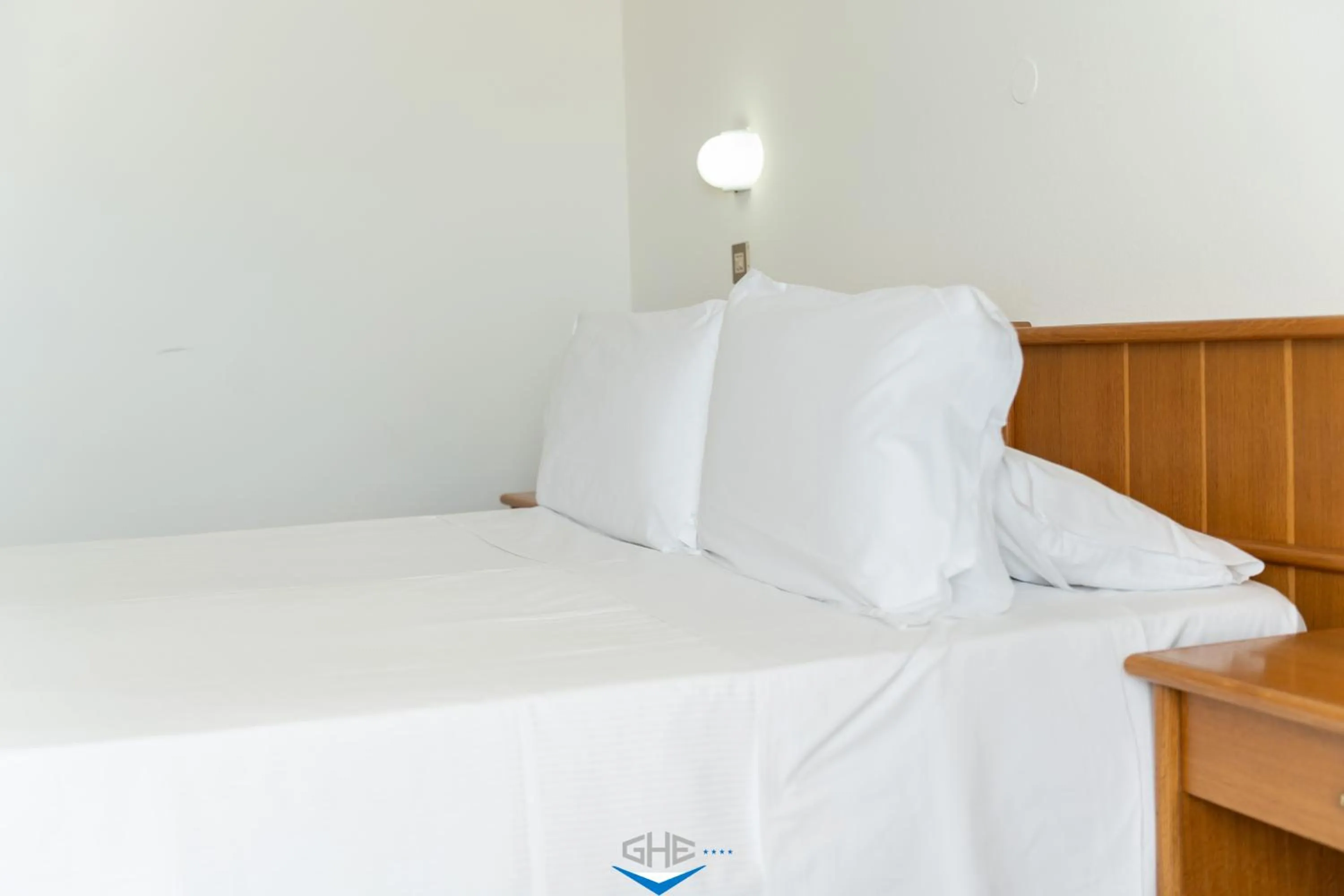 Bed in Grand Hotel Excelsior