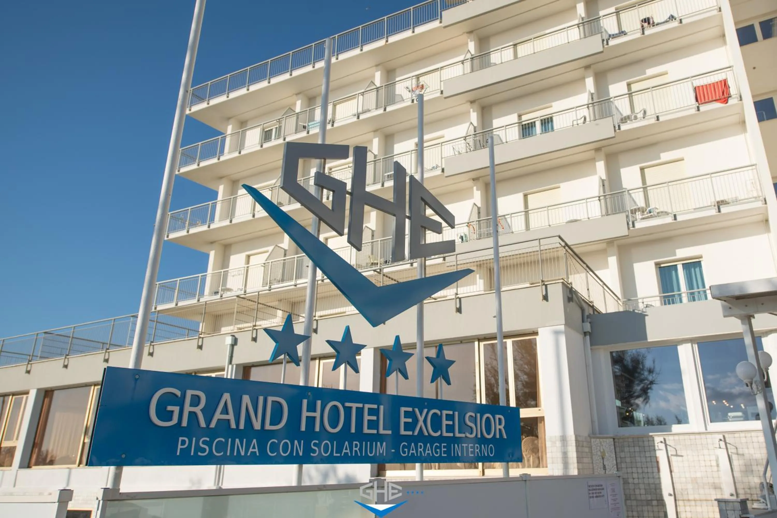 Property building in Grand Hotel Excelsior