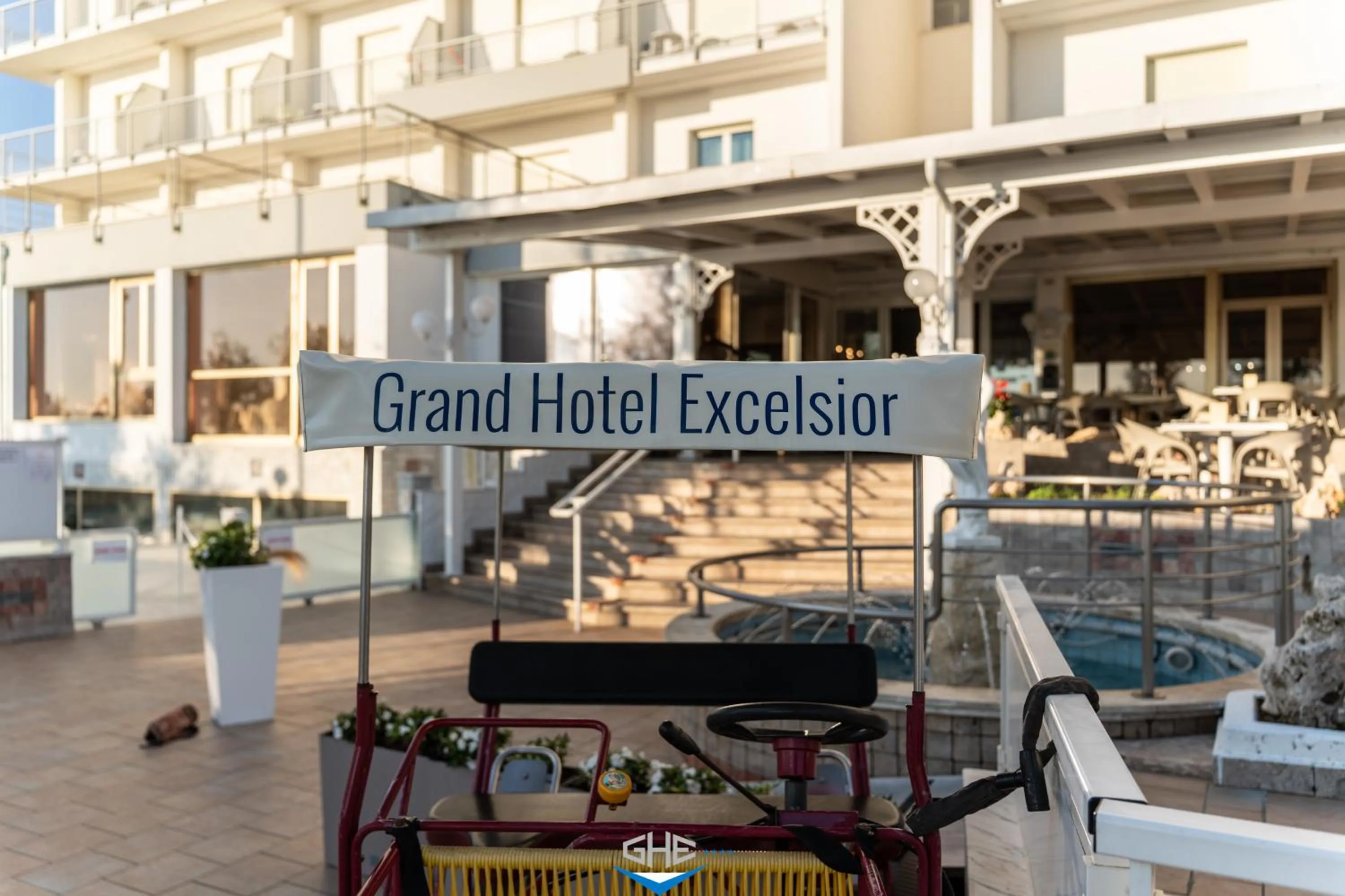 Property building in Grand Hotel Excelsior