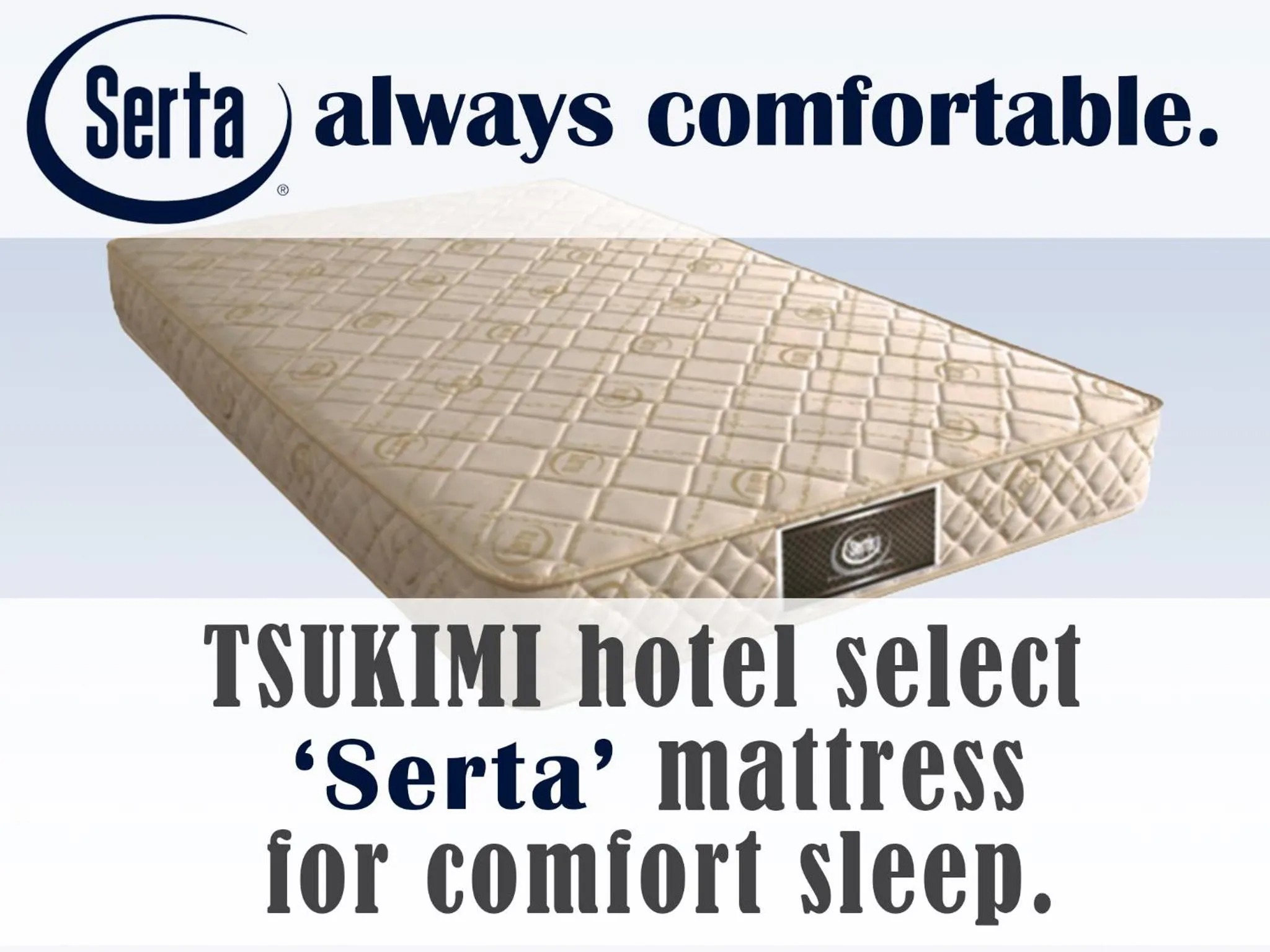 Bed in TSUKIMI HOTEL