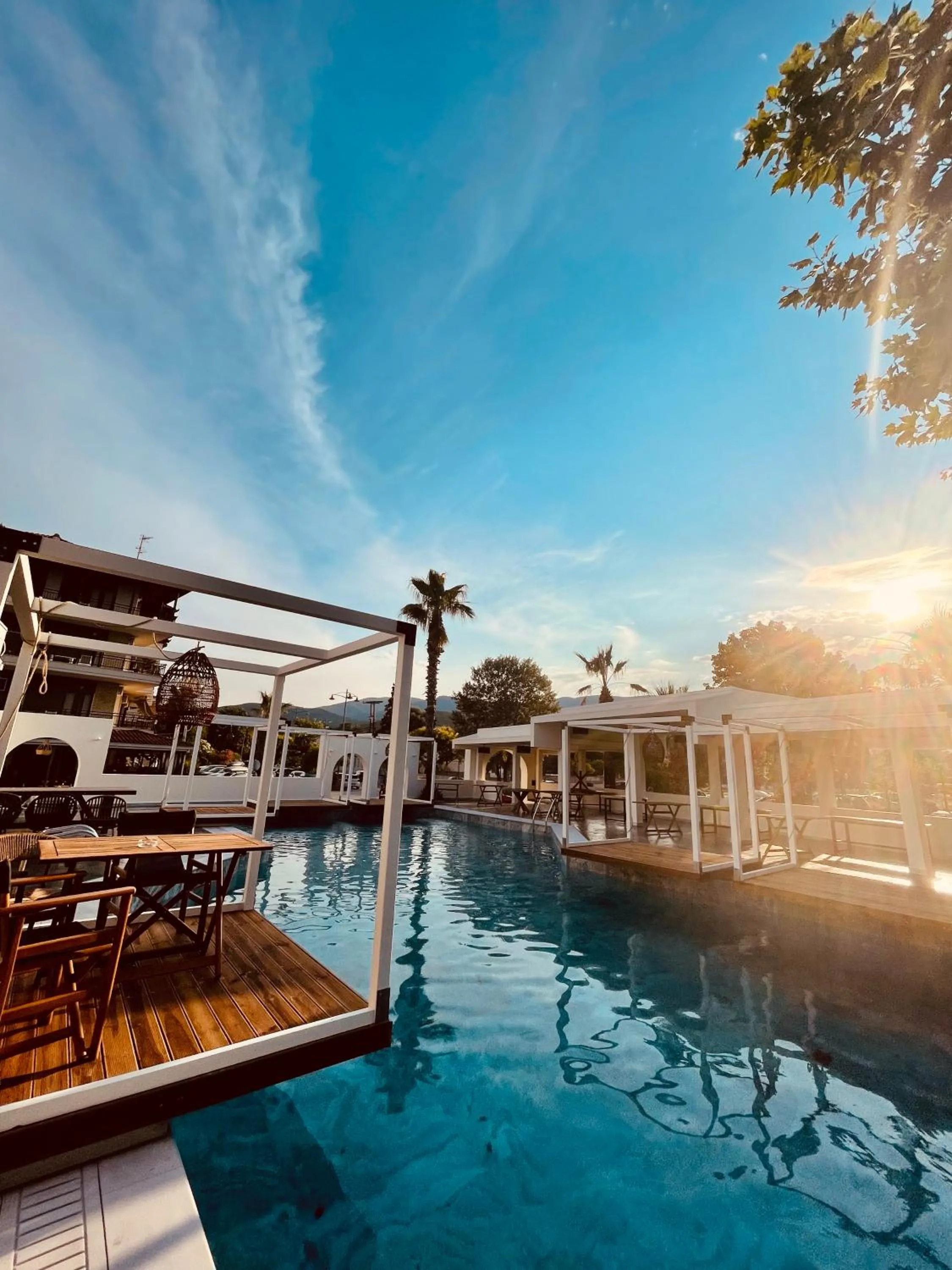 Swimming pool in Hotel Afrodite