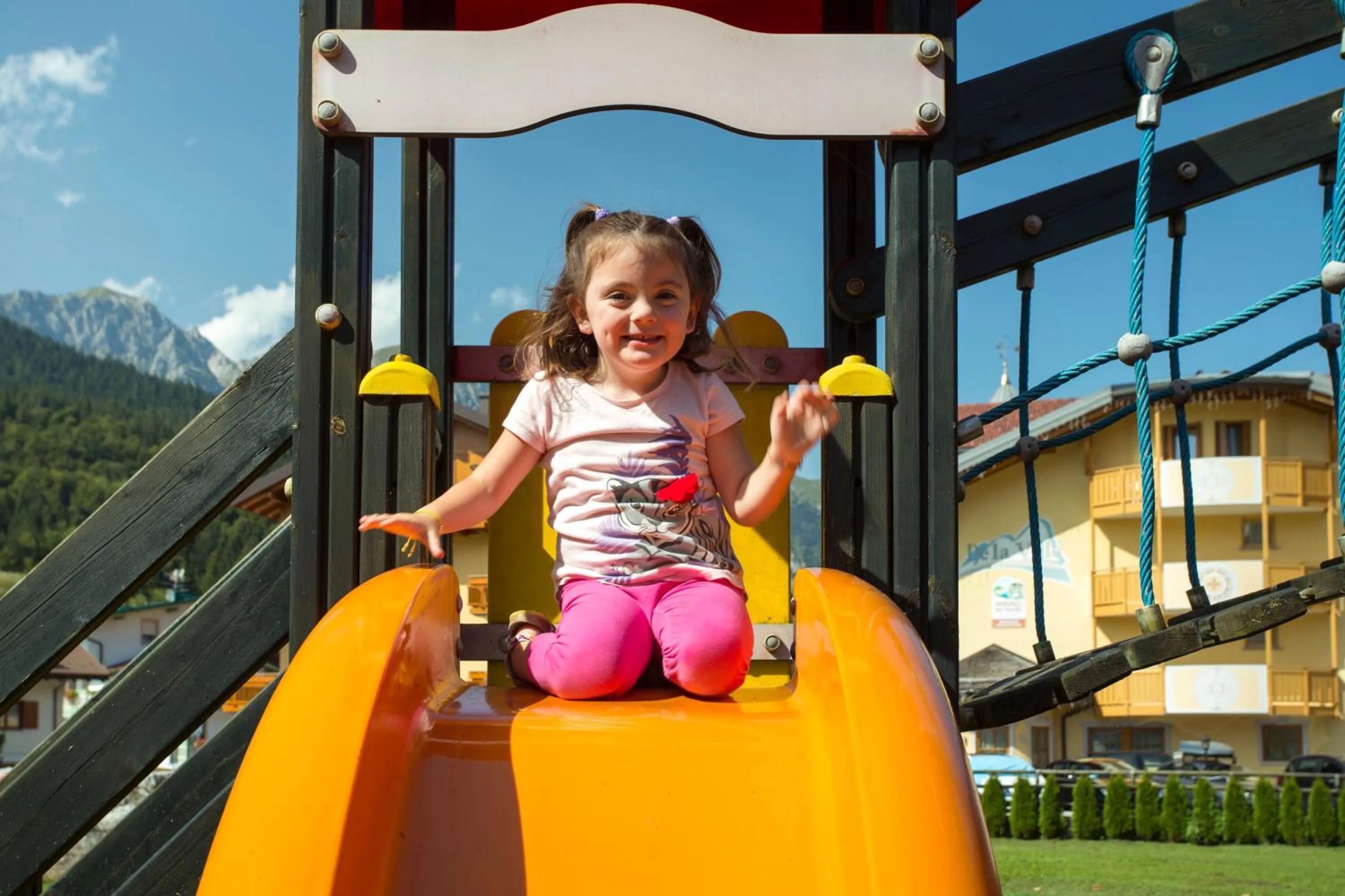 Children play ground in Hotel Stella Alpina