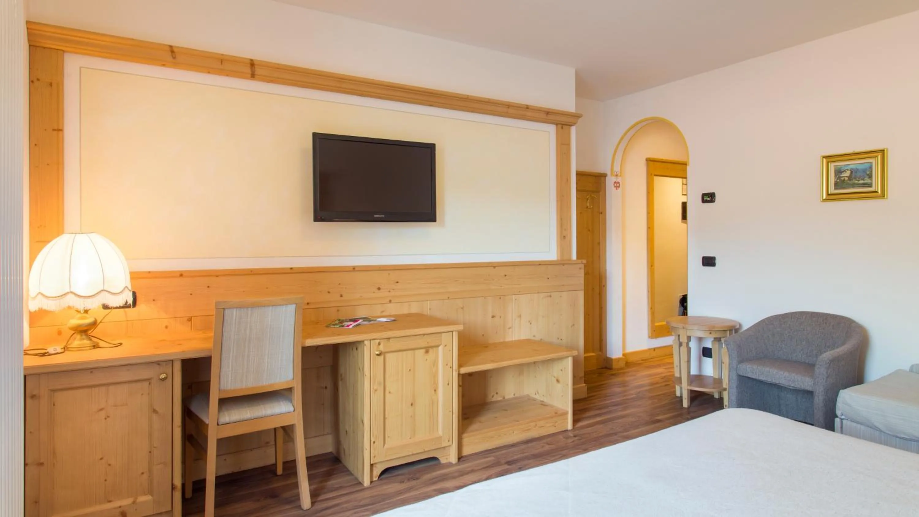 Bed in Hotel Stella Alpina