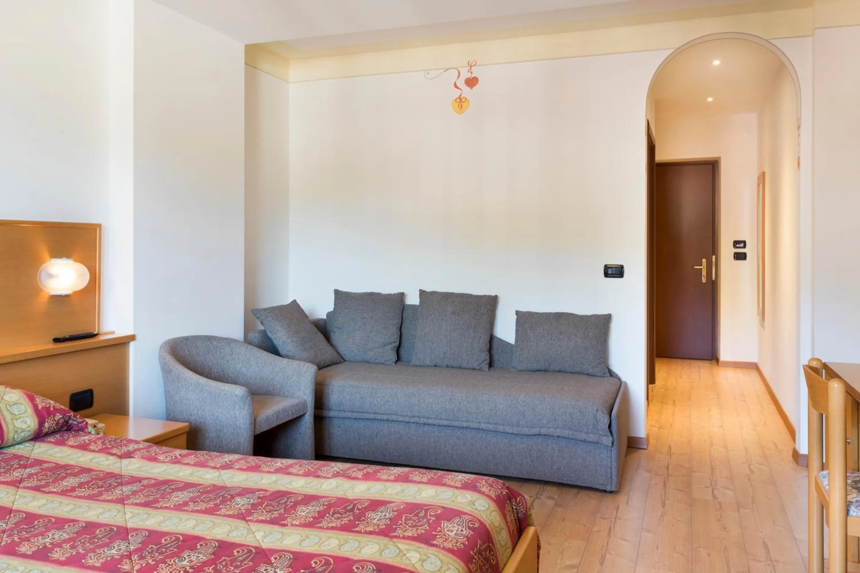 Bed in Hotel Stella Alpina