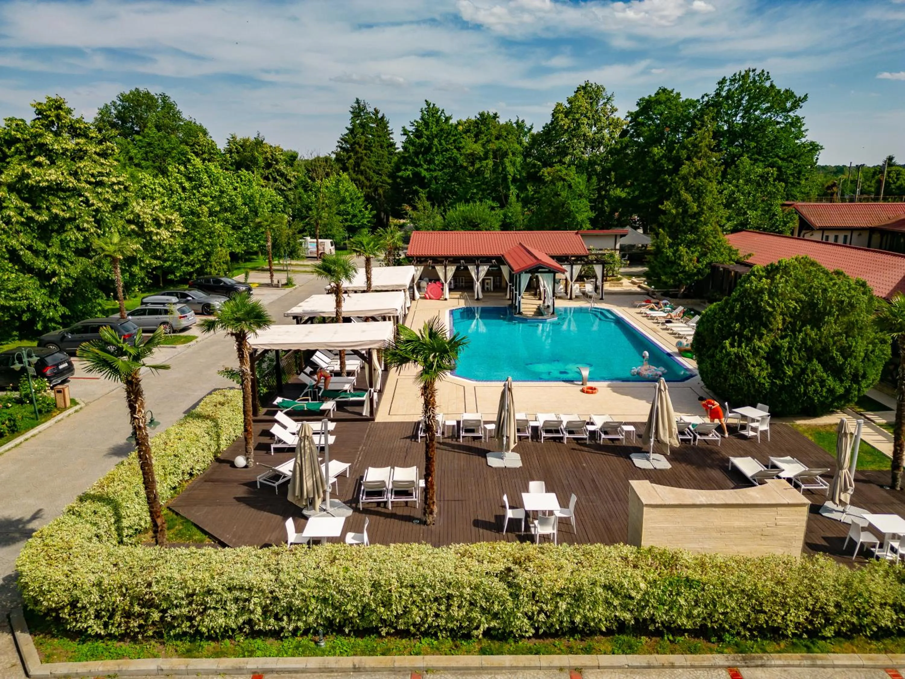 Bird's eye view in Hotel Snagov Club