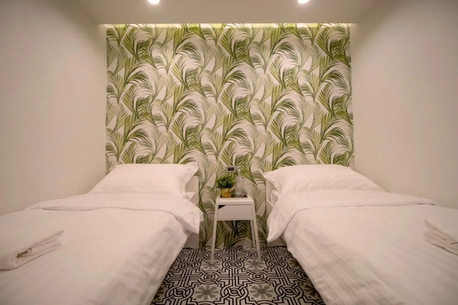 Twin Room with Private Bathroom (No Window) in The LOL Elephant Hostel Twin Room with Private Bathroom (No Window) in The LOL Elephant Hostel