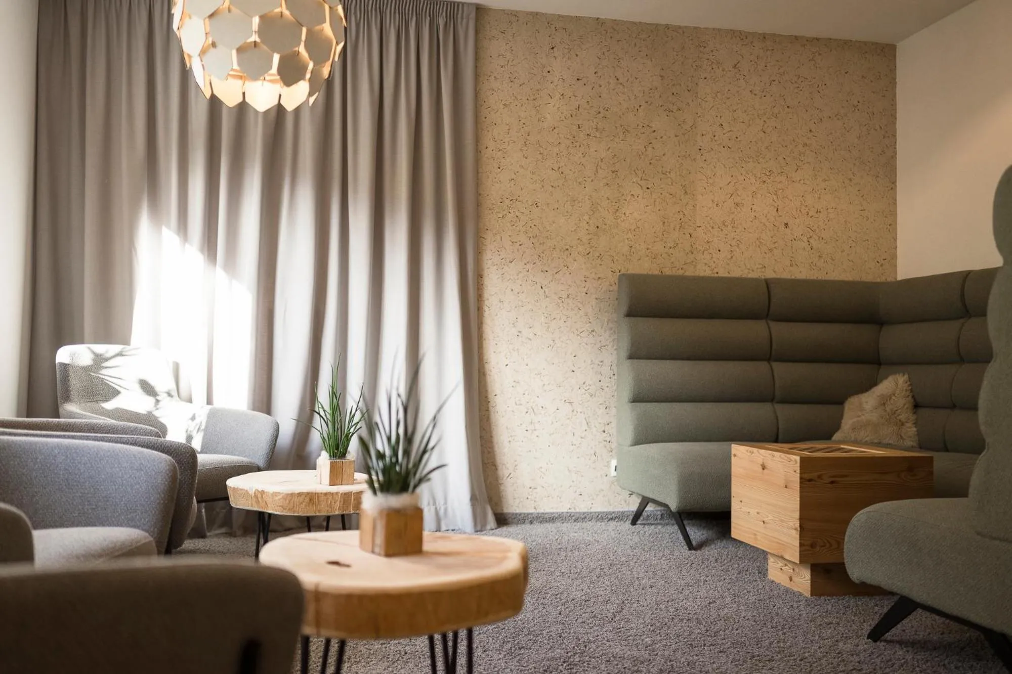 Lounge or bar in Naturhotel Rainer