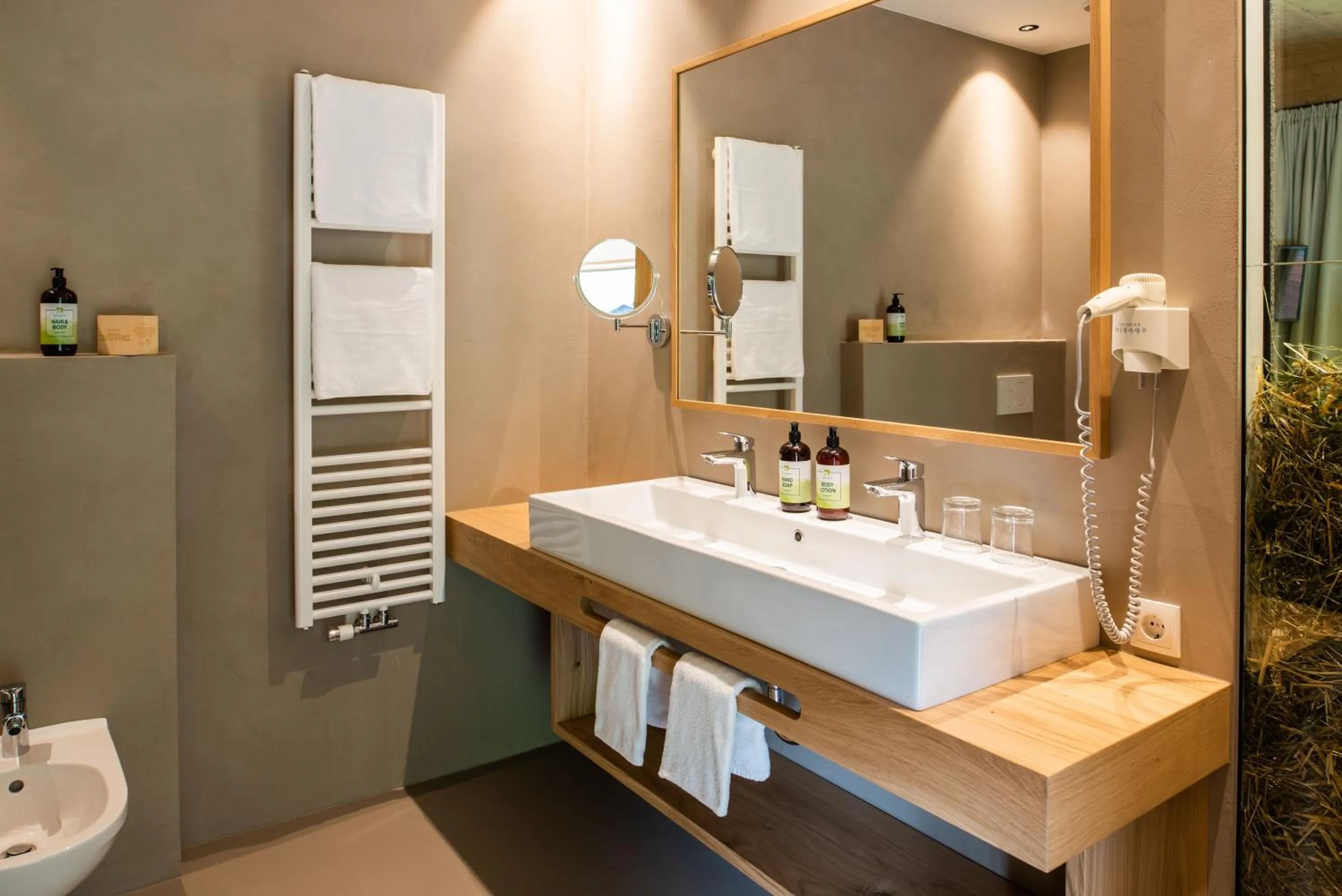 Bathroom in Naturhotel Rainer