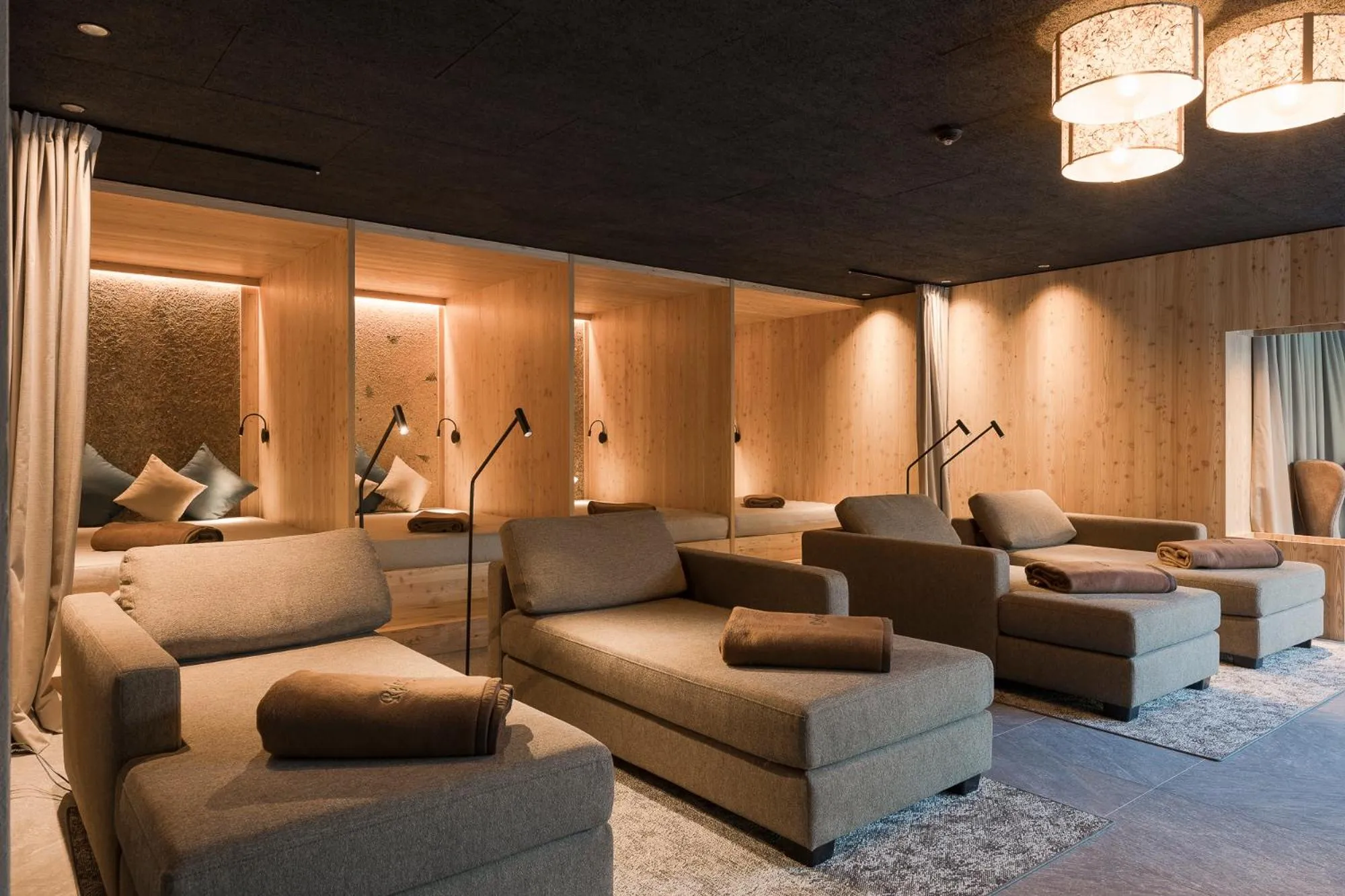 Spa and wellness centre/facilities in Naturhotel Rainer