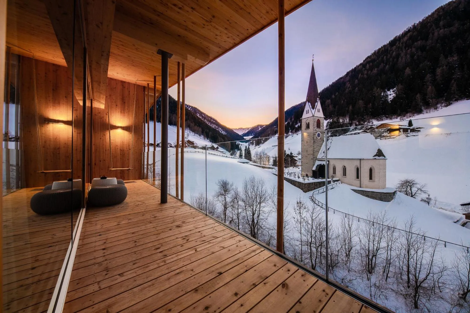 Balcony/Terrace in Naturhotel Rainer