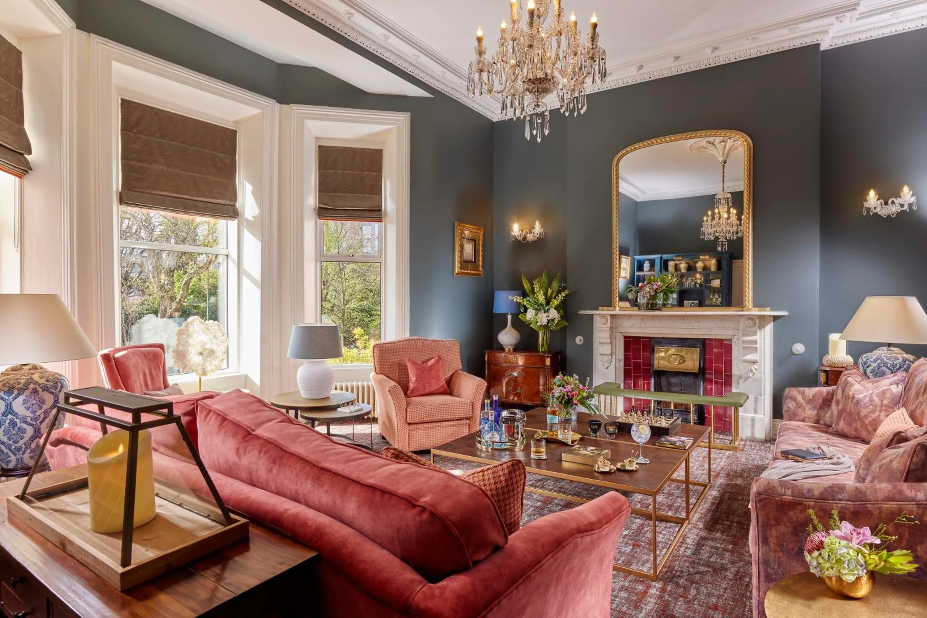 Lobby or reception in Ariel House