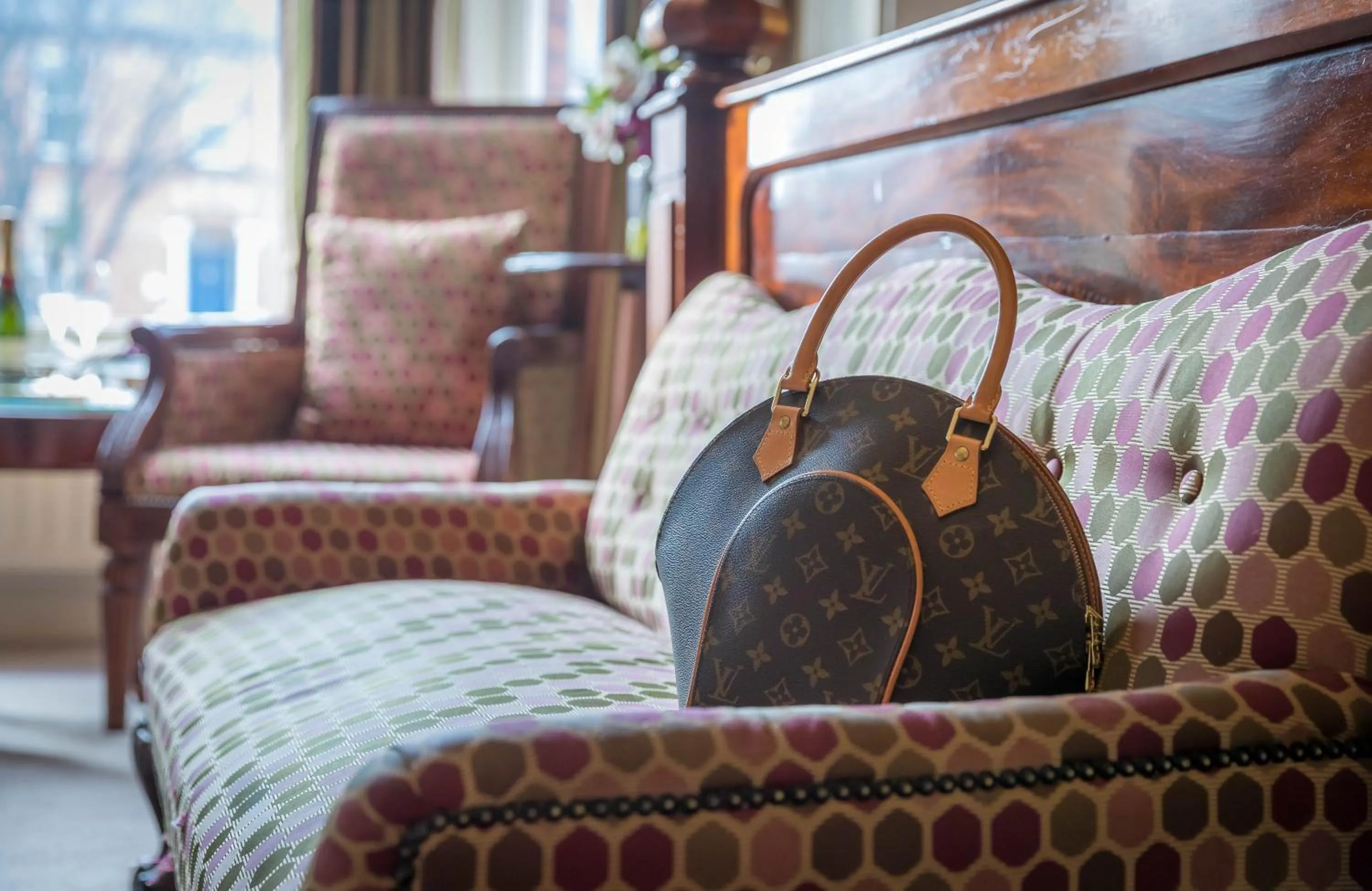 Seating area in Ariel House