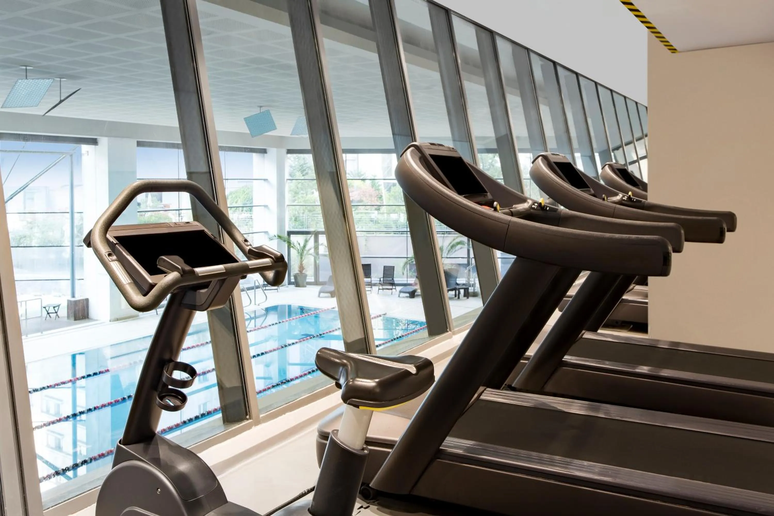 Fitness centre/facilities in Radisson Blu Hotel Bucharest