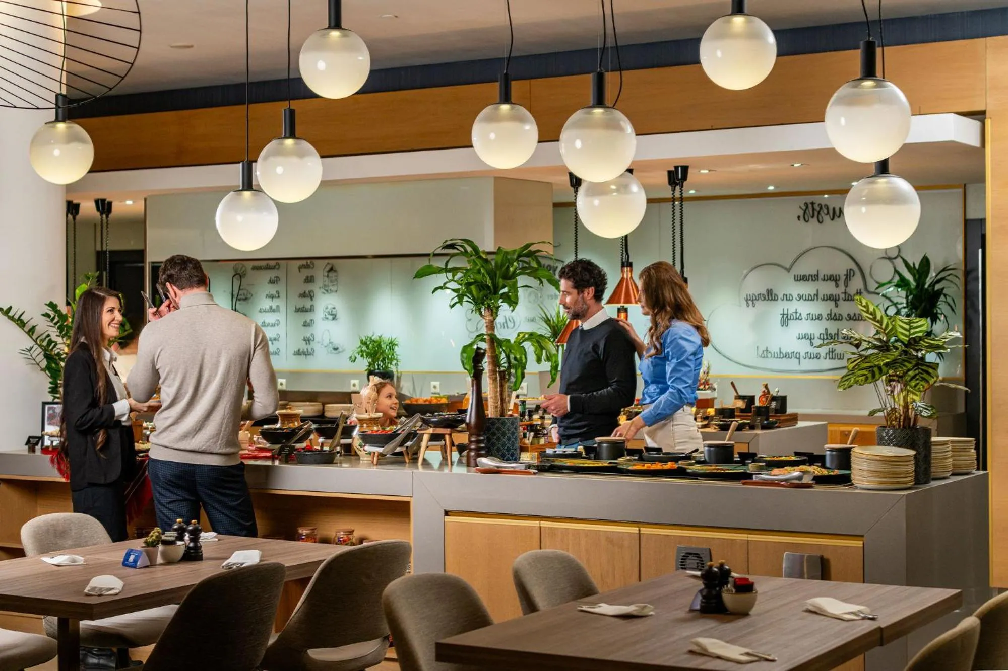 Breakfast in Radisson Blu Hotel Bucharest