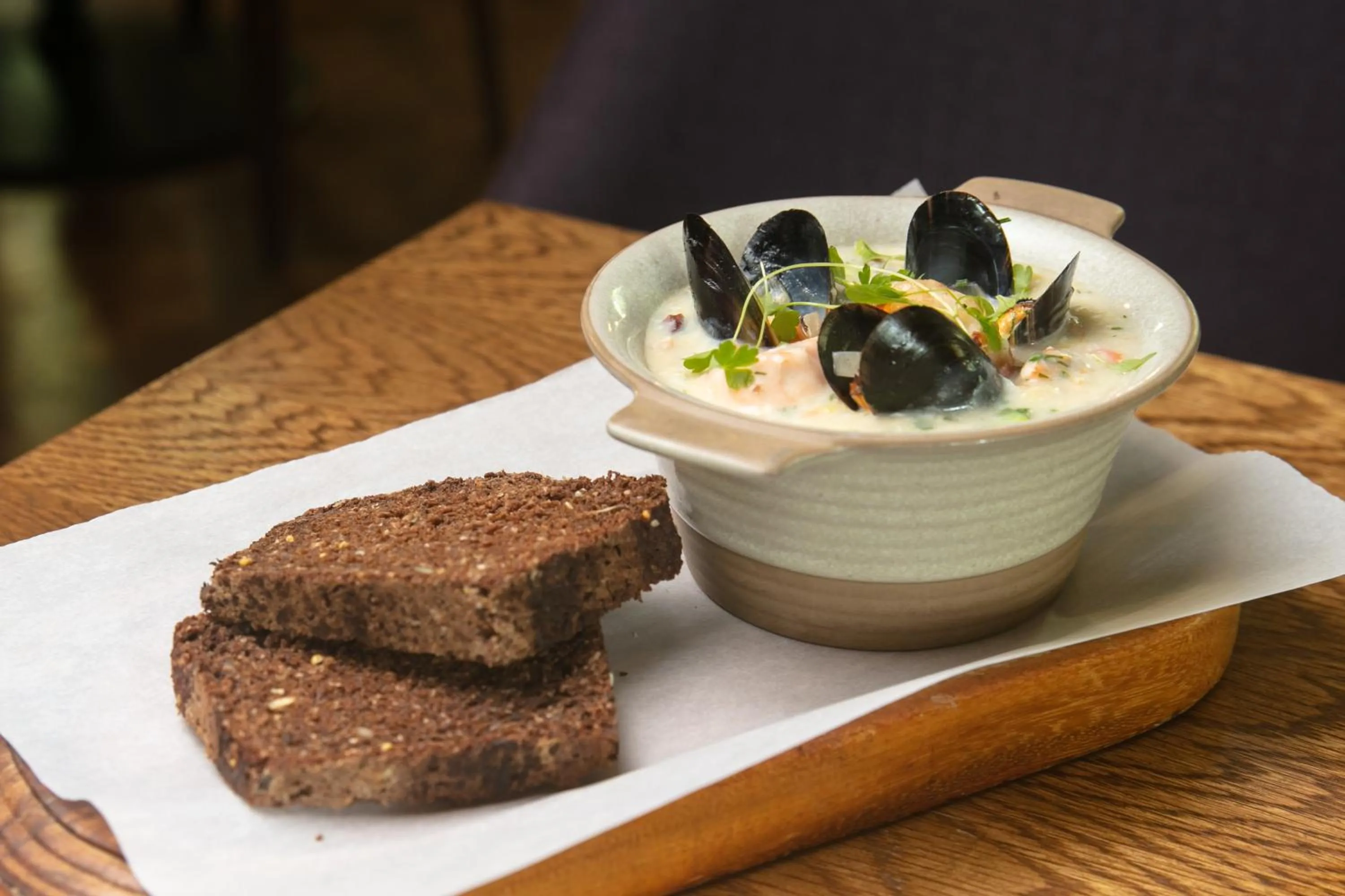 Food and drinks in Schoolhouse Hotel