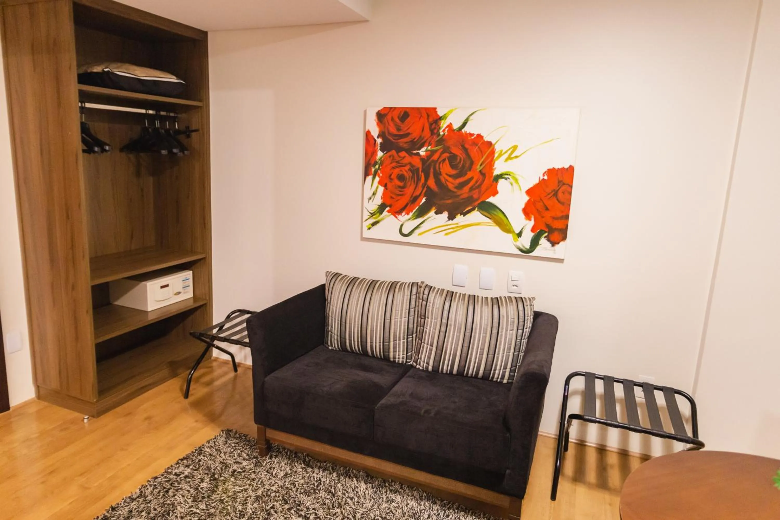 Living room in JR Hotel Ribeirão Preto