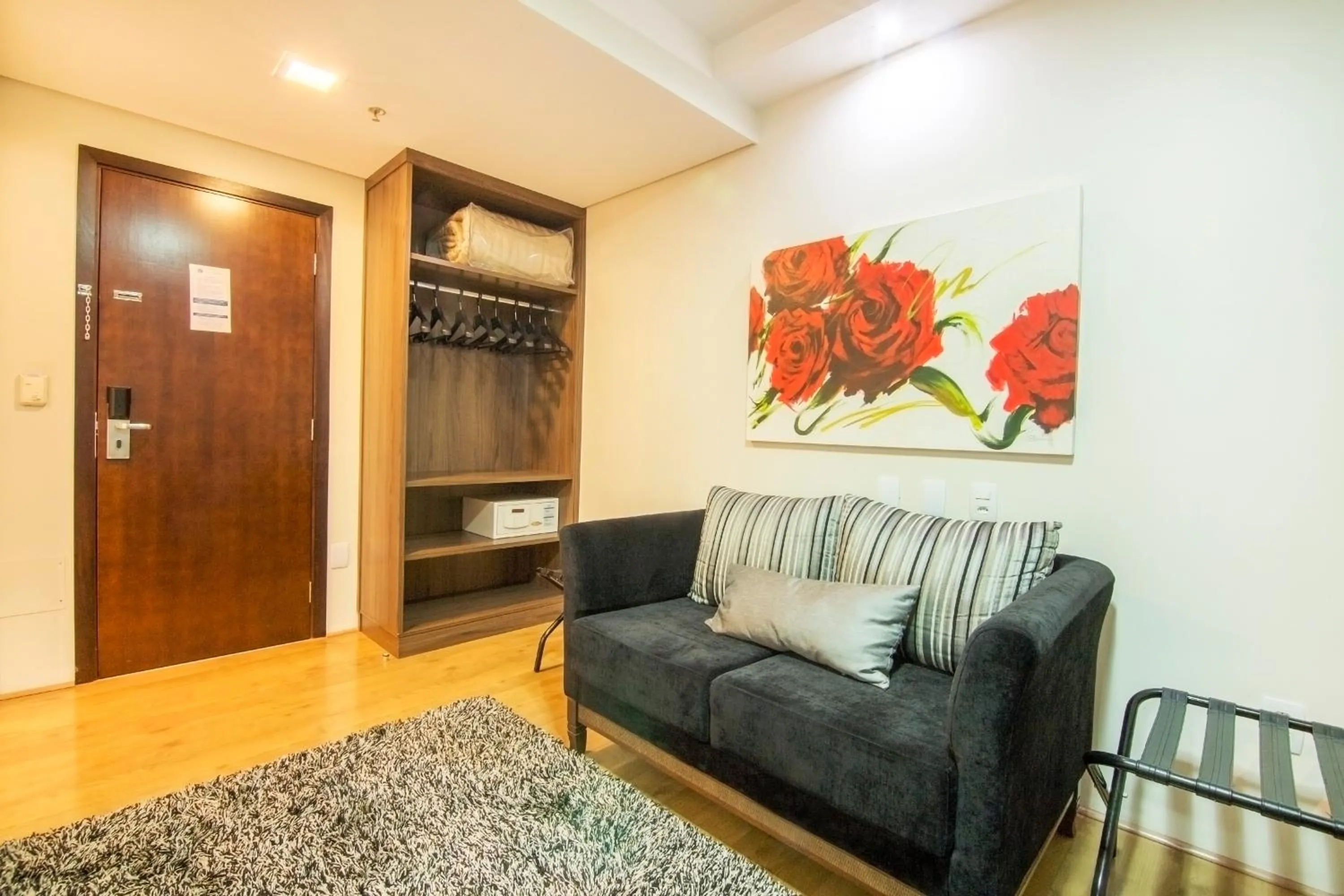Living room in JR Hotel Ribeirão Preto