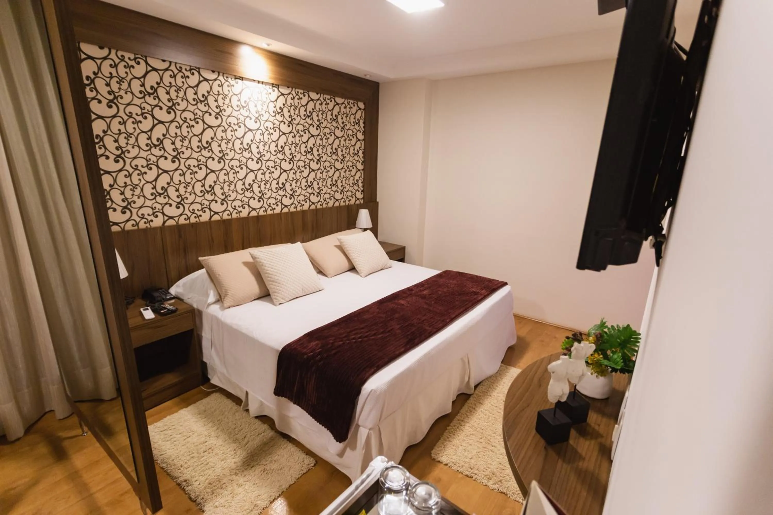 Bed in JR Hotel Ribeirão Preto