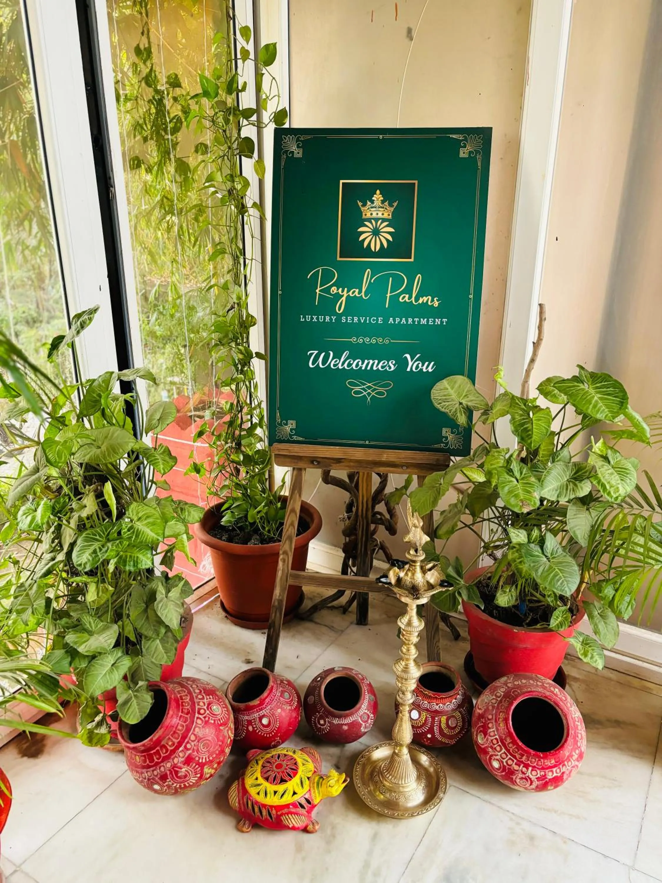 Facade/entrance in Royal Palms Luxury Service Apartment