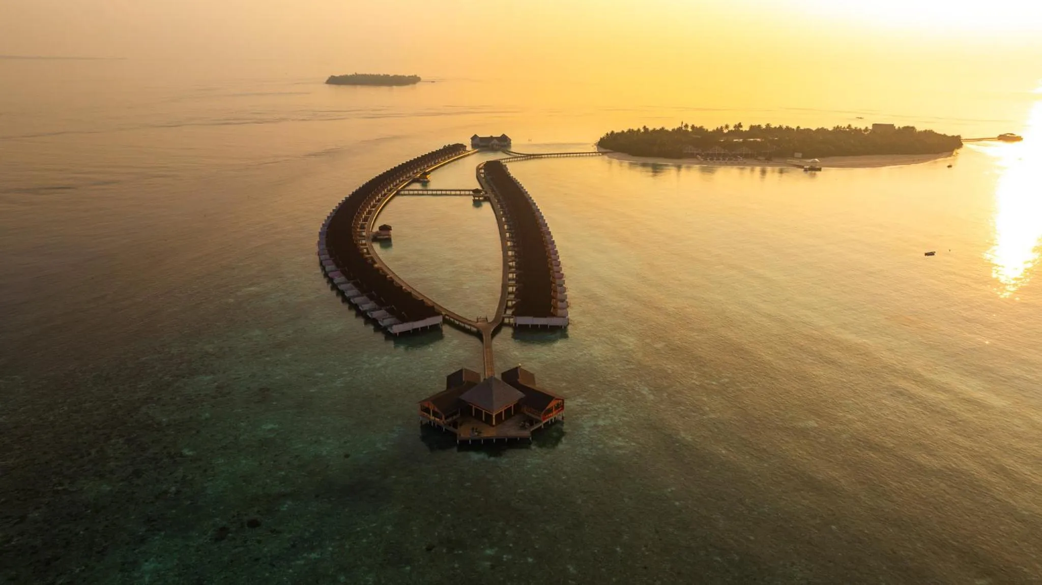 Property building in The Standard, Huruvalhi Maldives