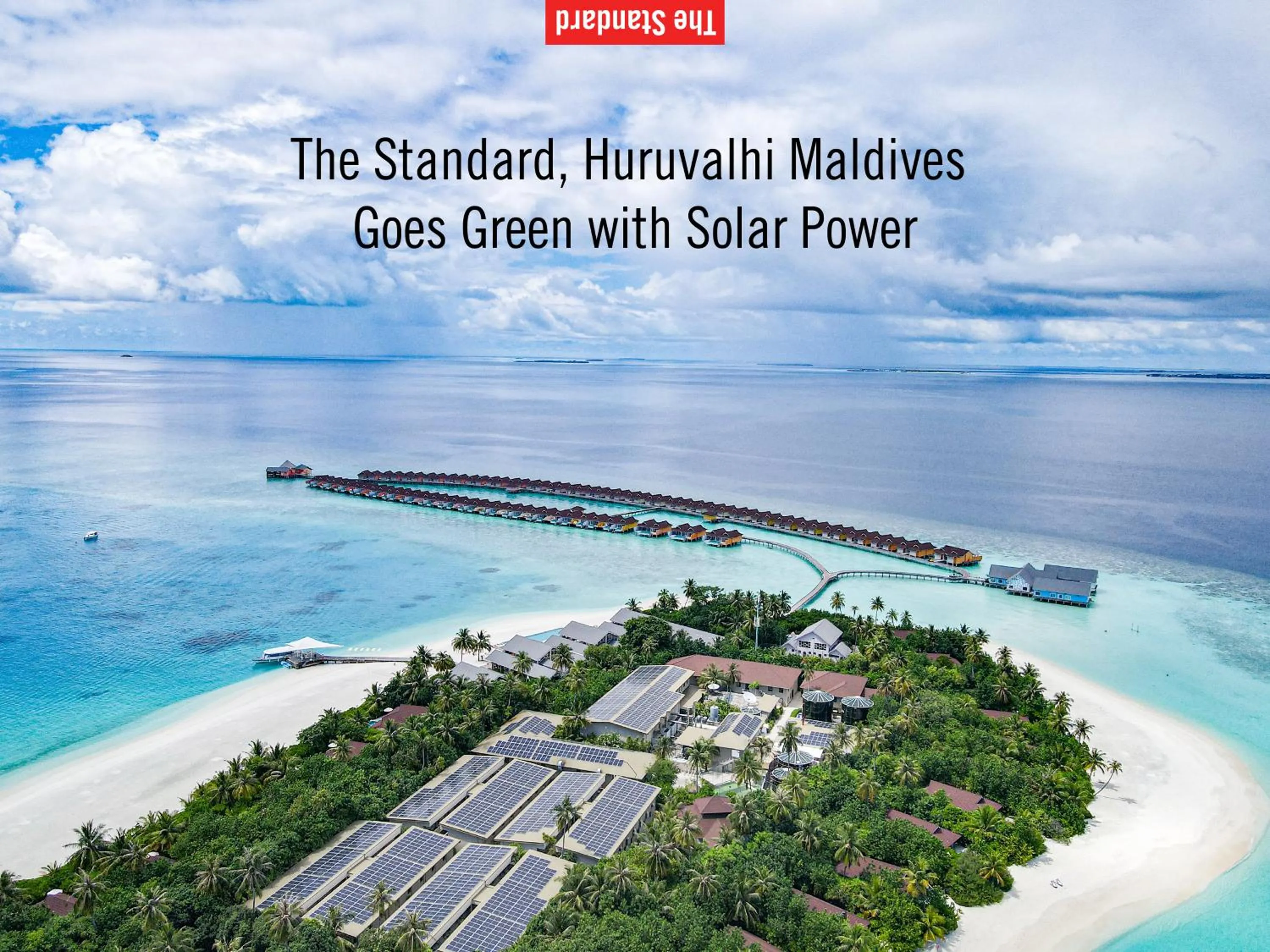 Property building in The Standard, Huruvalhi Maldives