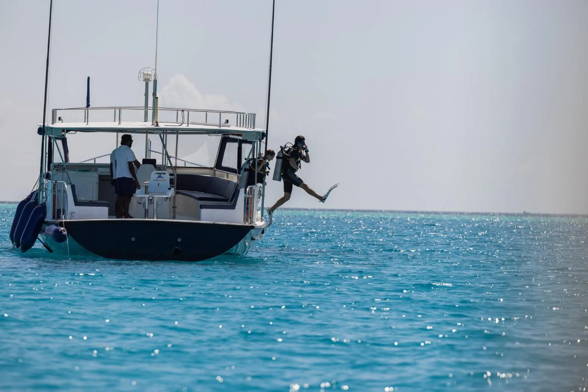Snorkeling in The Standard, Huruvalhi Maldives