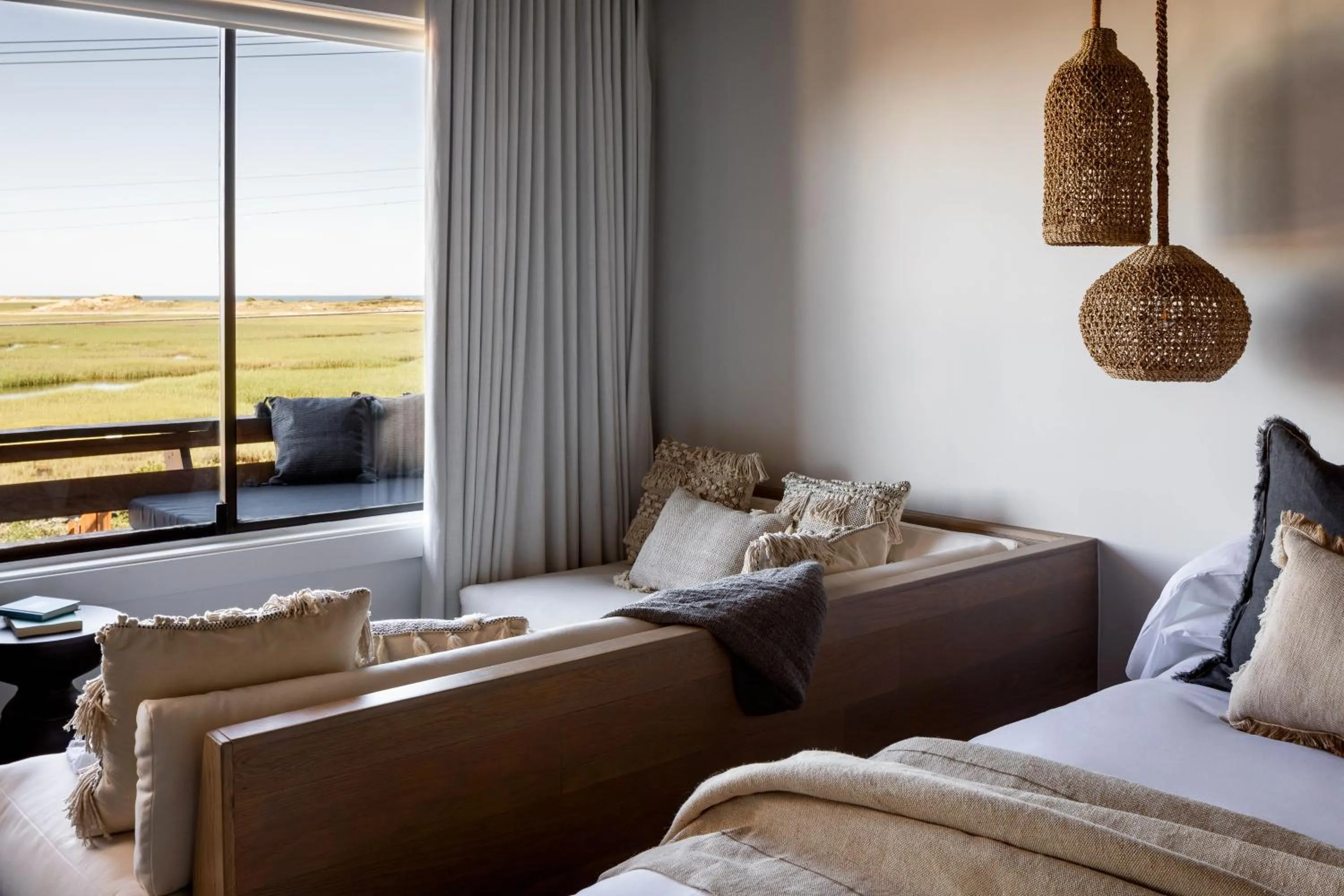 Bed in AWOL Hotel Provincetown