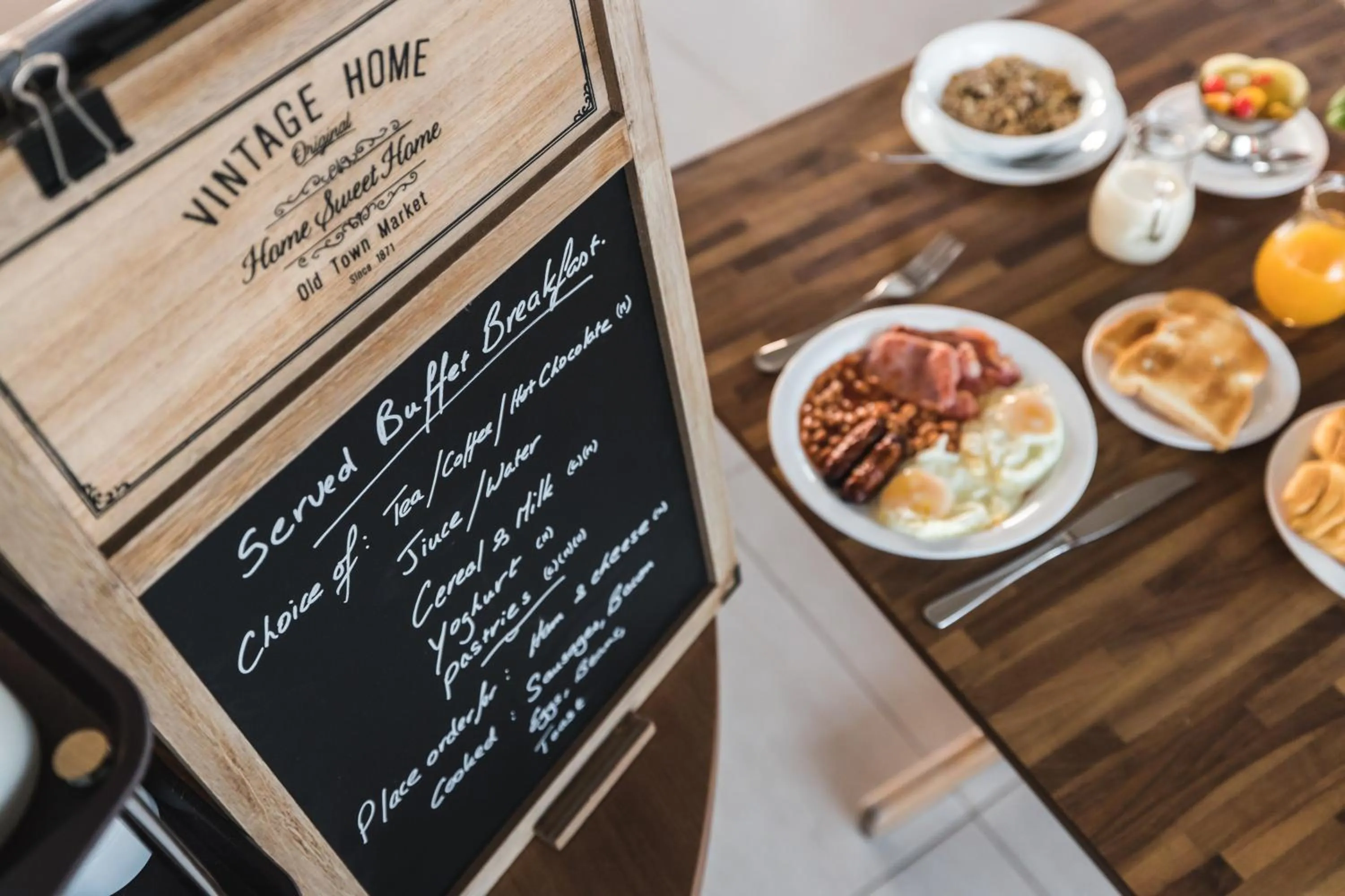 English/Irish breakfast in Sunseeker Holiday Complex