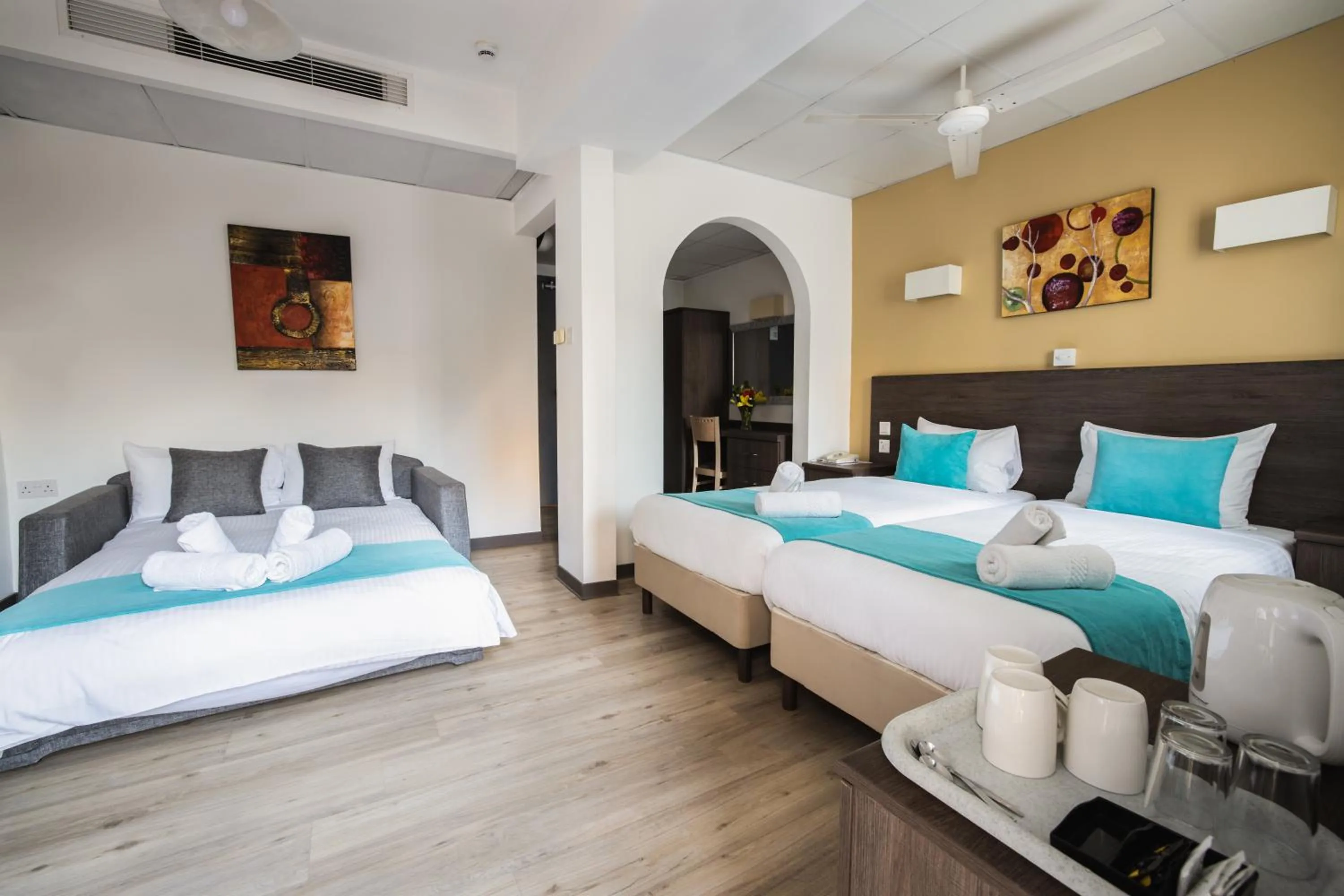 Photo of the whole room, Bed in Sunseeker Holiday Complex