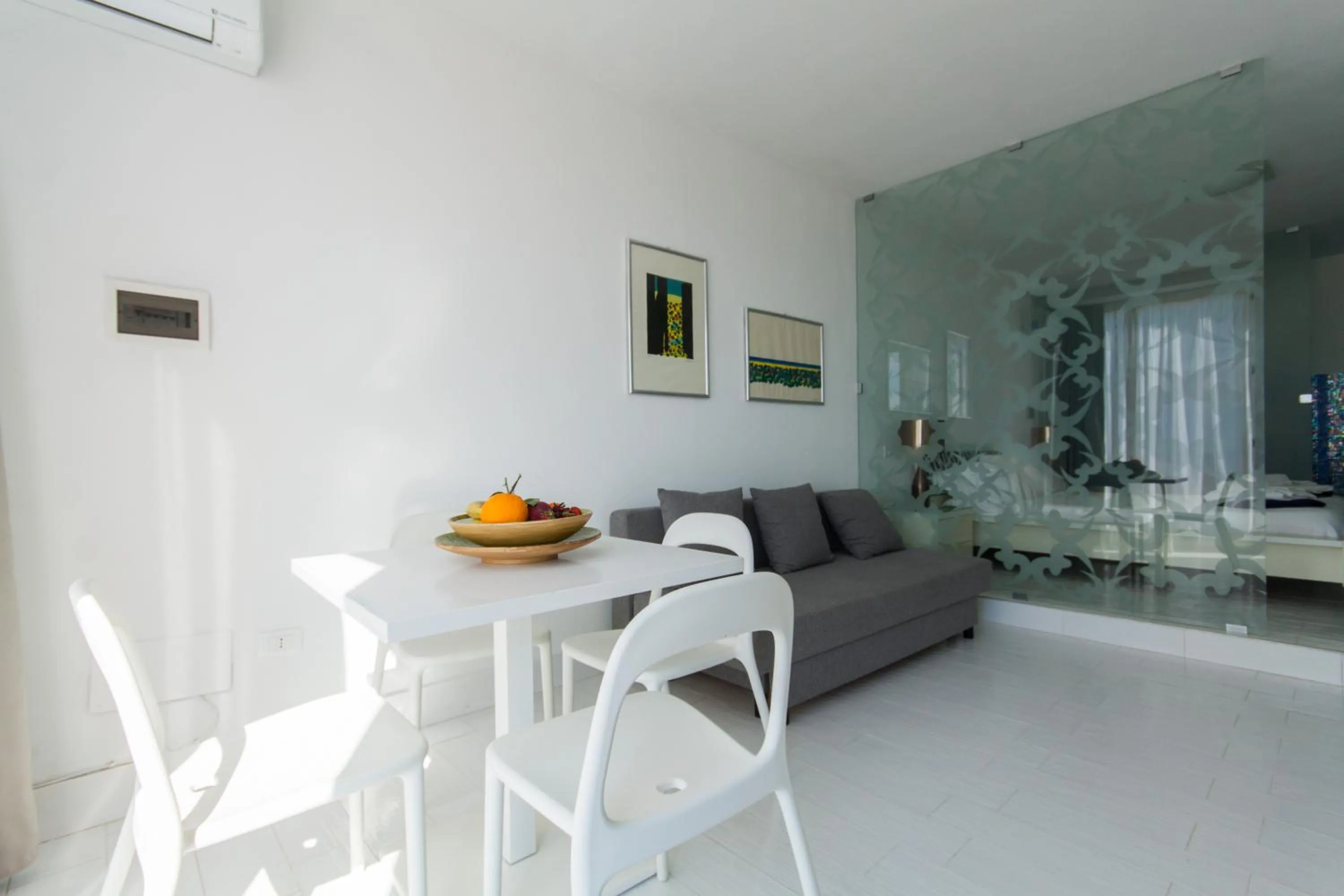 TV and multimedia in Amira Beach Villa by Le Dhome Sicily