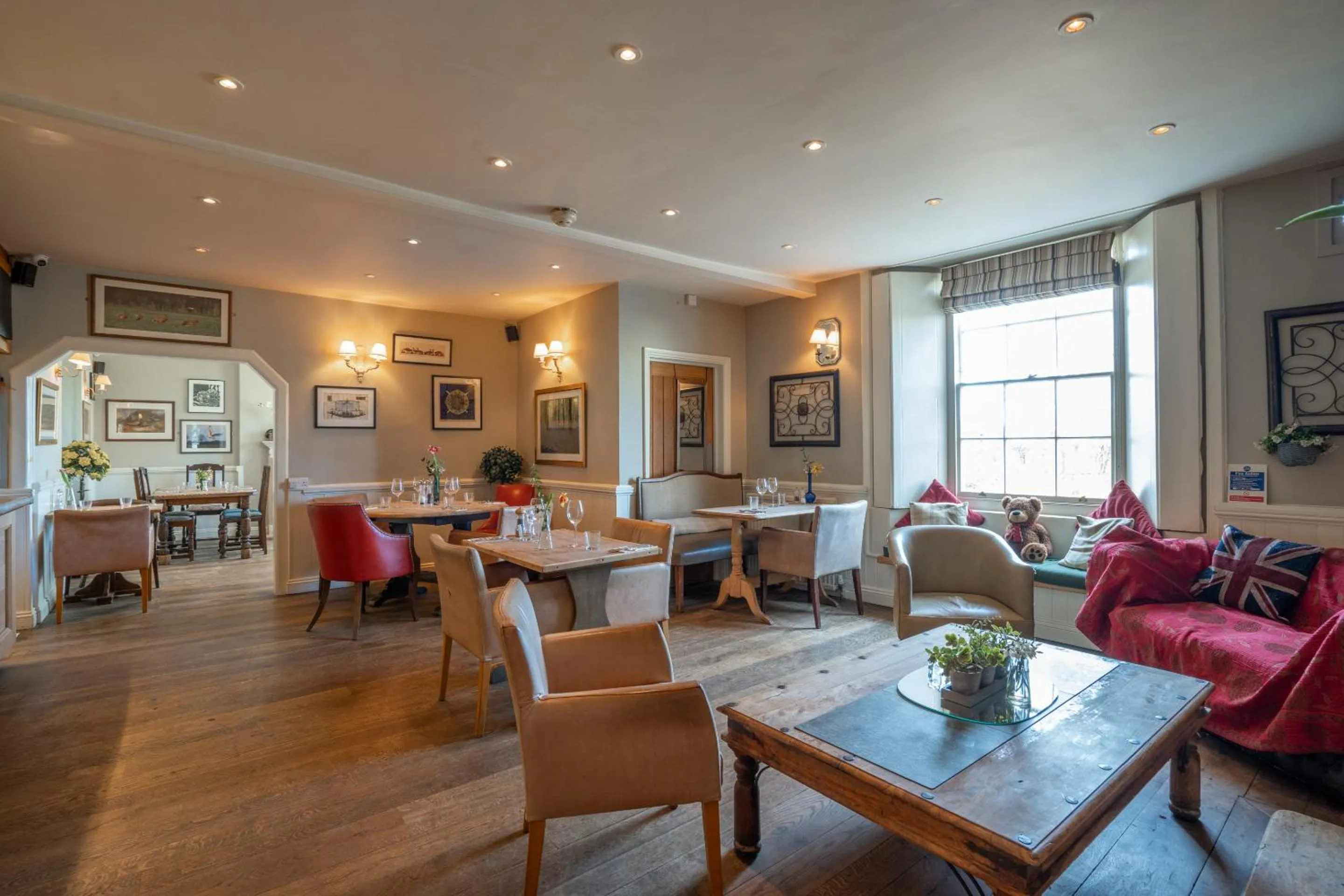 Dining area in The Bedingfeld Arms